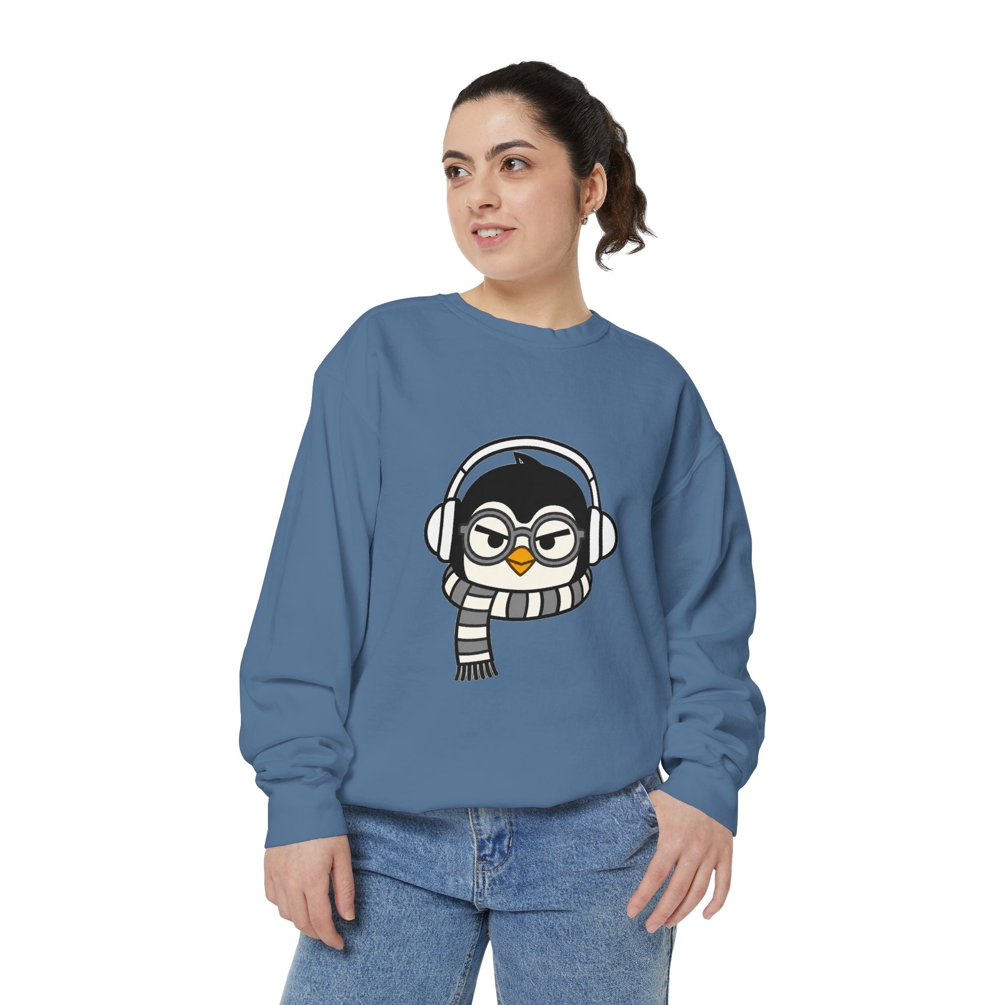 PENGU Garment-Dyed Sweatshirt
