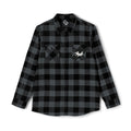 PENGU "Penguin Threads" Buffalo Plaid Flannel Shirt — Branded Logo Chest & Back