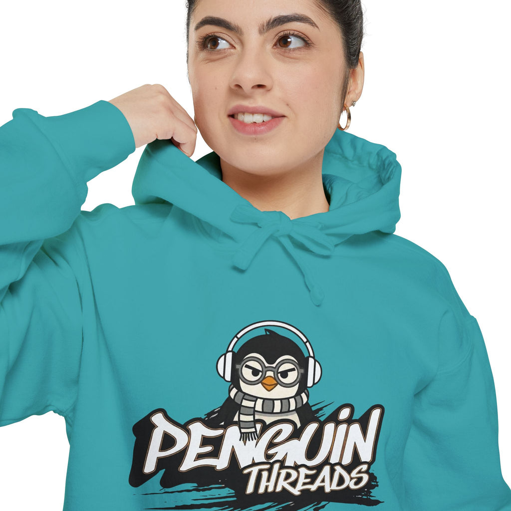 PENGU "Penguin Threads" Hoodie — Retro Pullover
