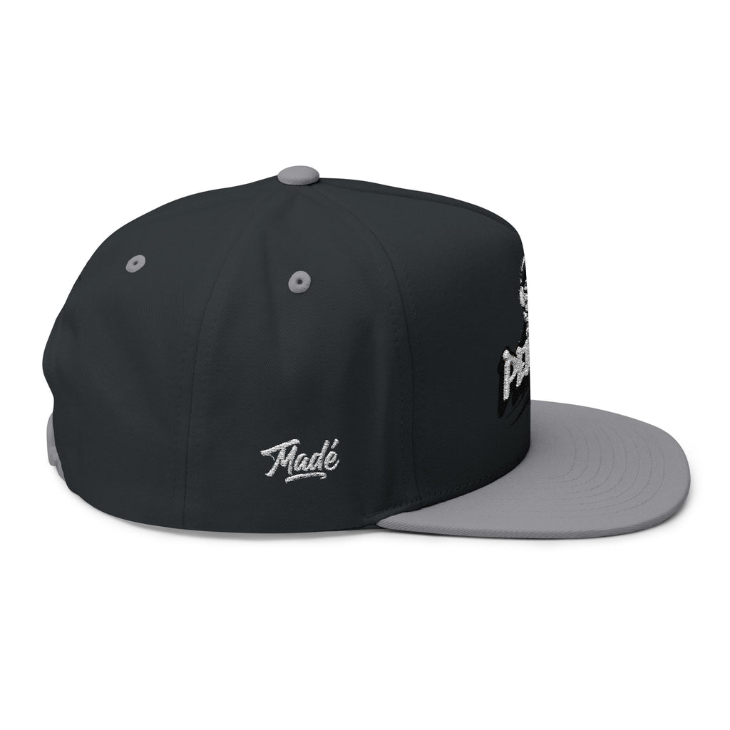 PENGU Penguin Threads Embroidered Flat Bill Cap