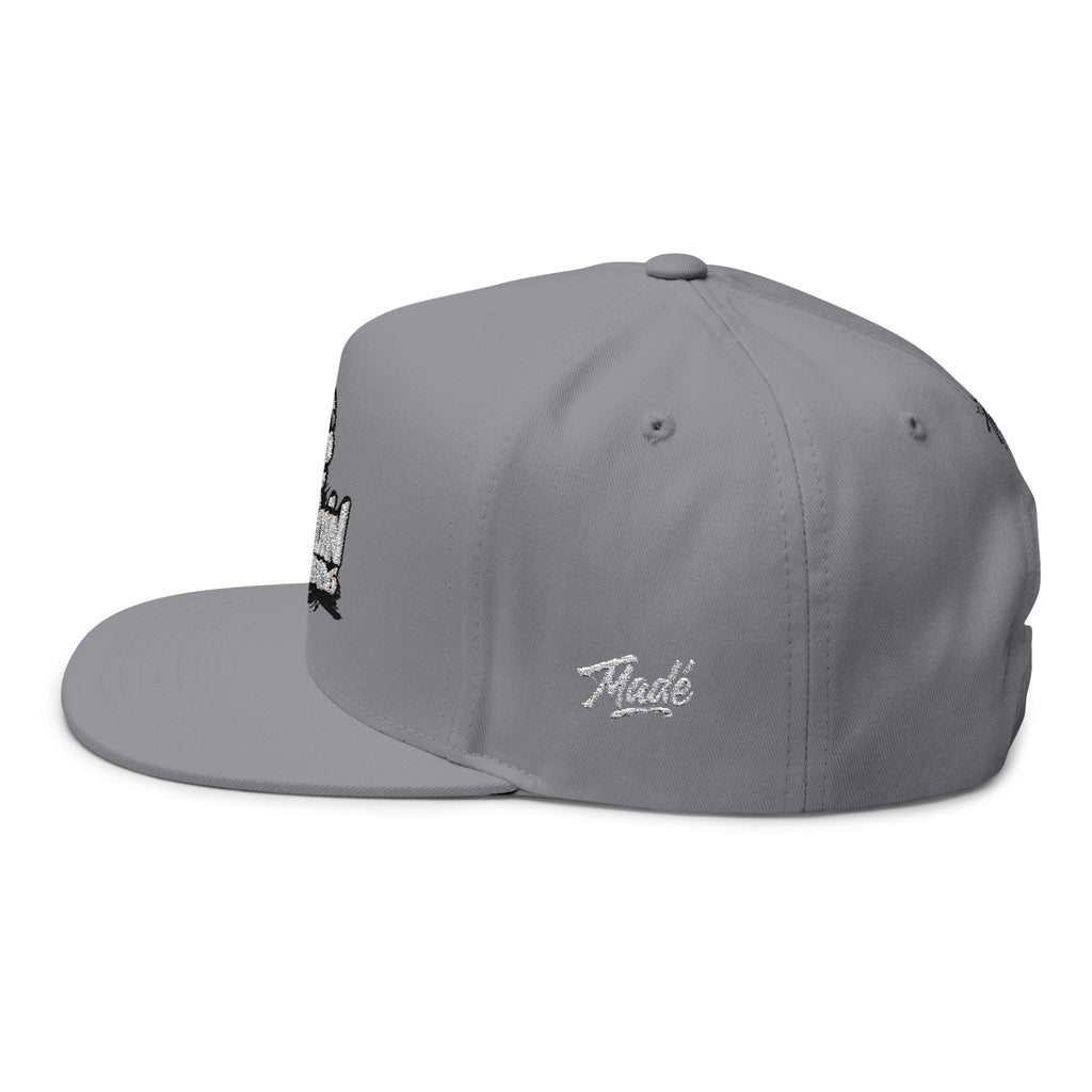 PENGU Penguin Threads Embroidered Flat Bill Cap