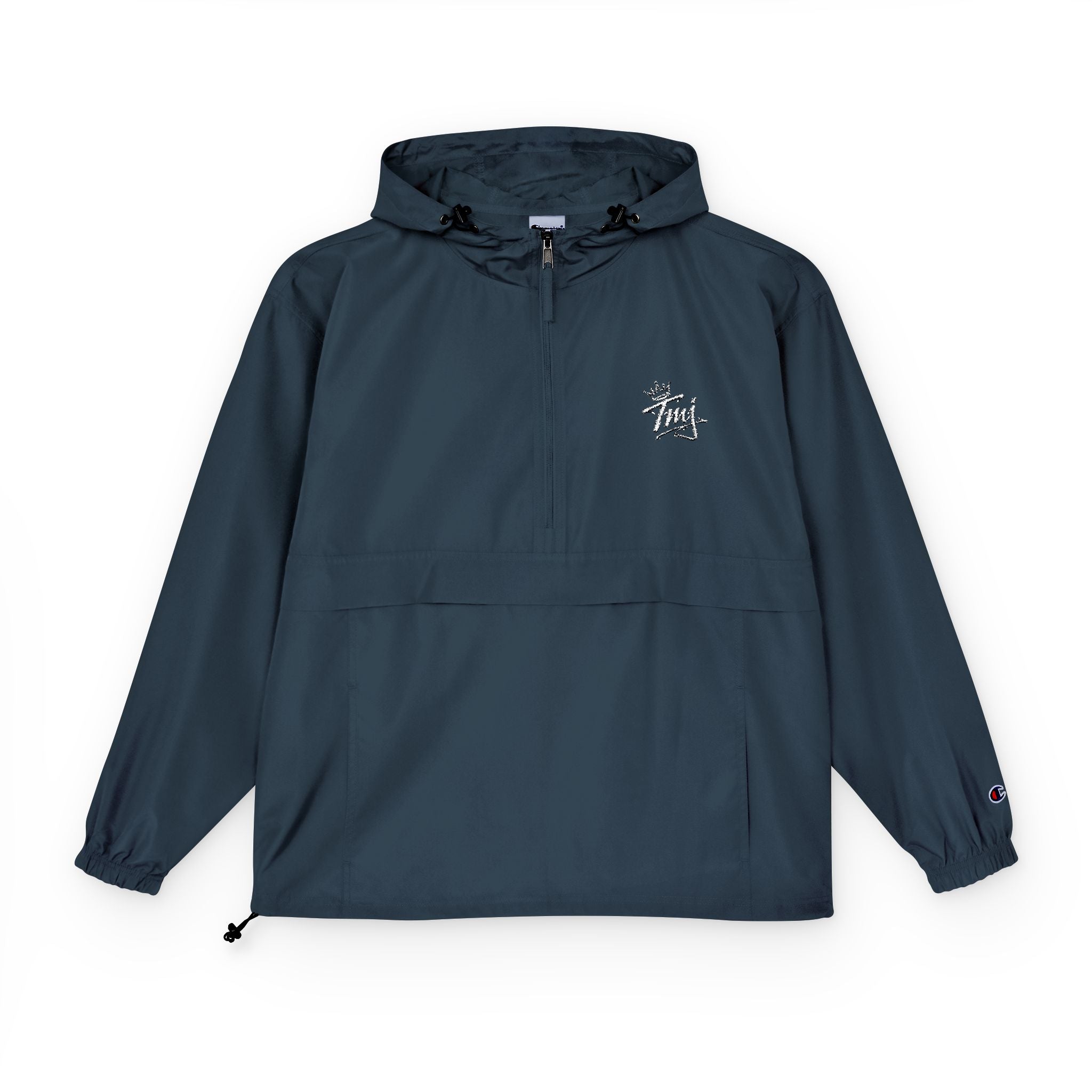 PENGU Champion Packable Anorak Jacket With 'TMJ' Crest