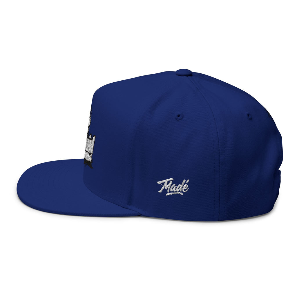PENGU Penguin Threads Embroidered Flat Bill Cap