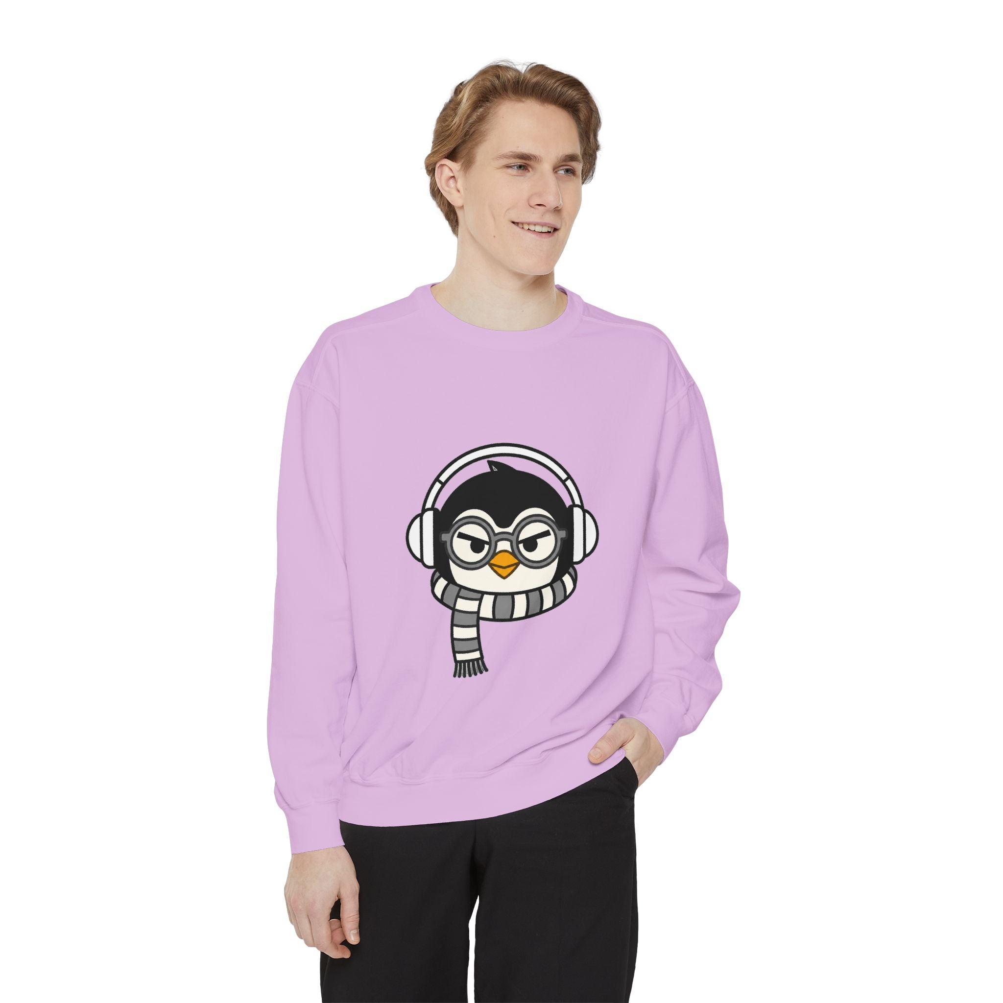 PENGU Garment-Dyed Sweatshirt