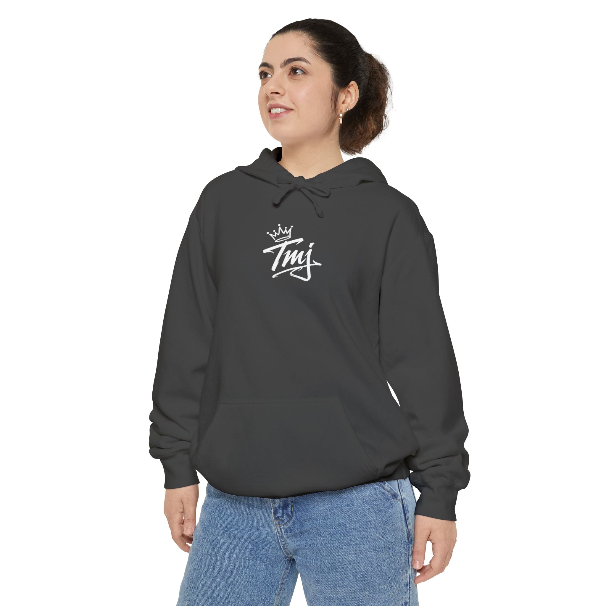 PENGU Penguin Threads Hoodie — Minimal "TMJ" Chest Graphic