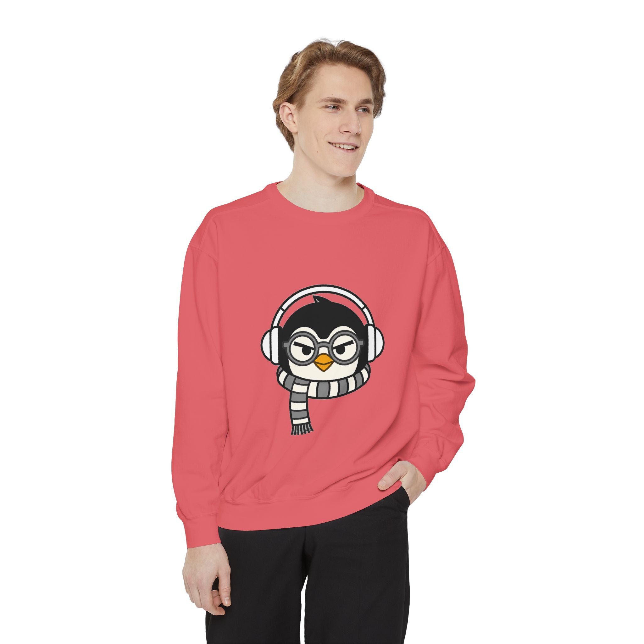 PENGU Garment-Dyed Sweatshirt