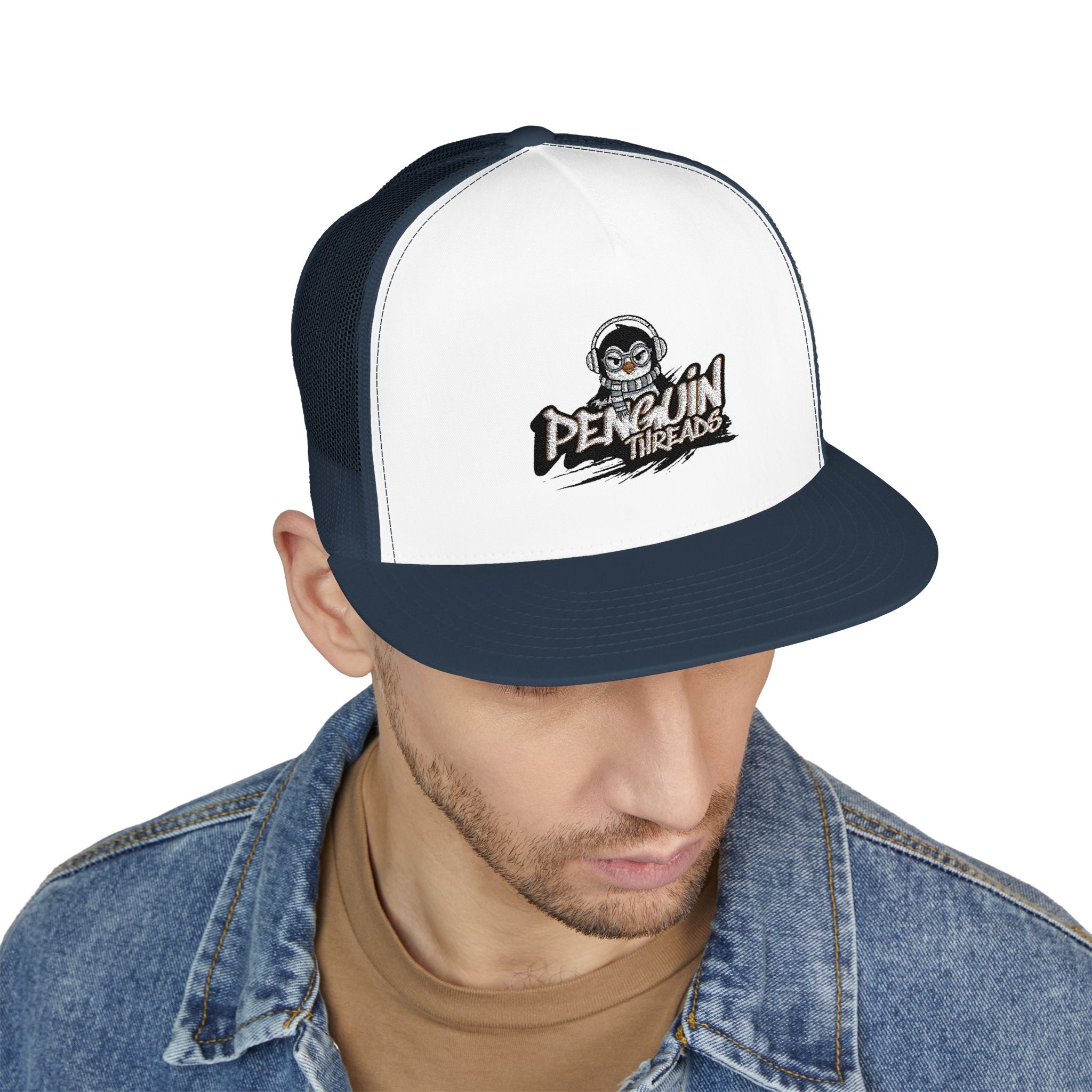 PENGU Panel Trucker Cap