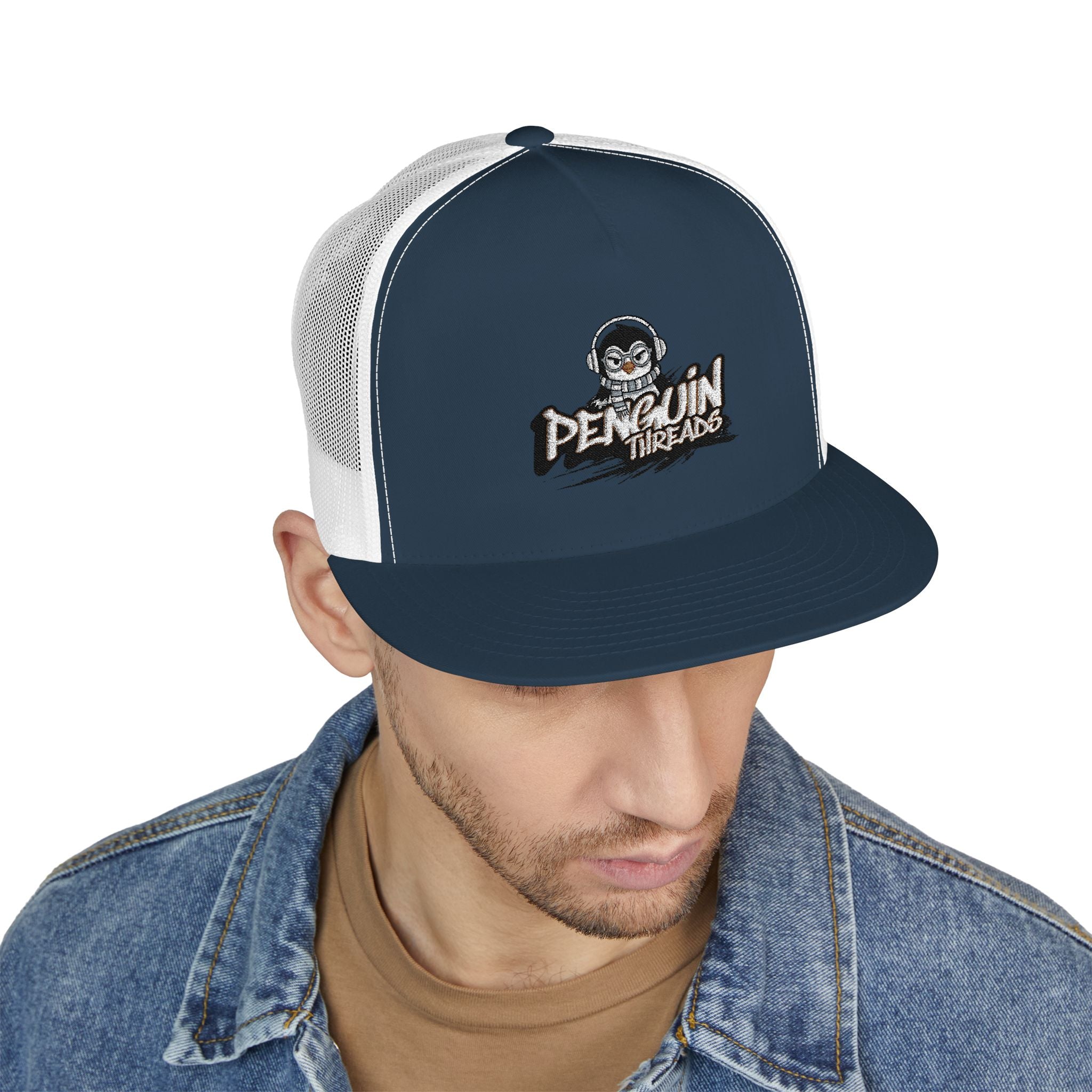 PENGU Panel Trucker Cap