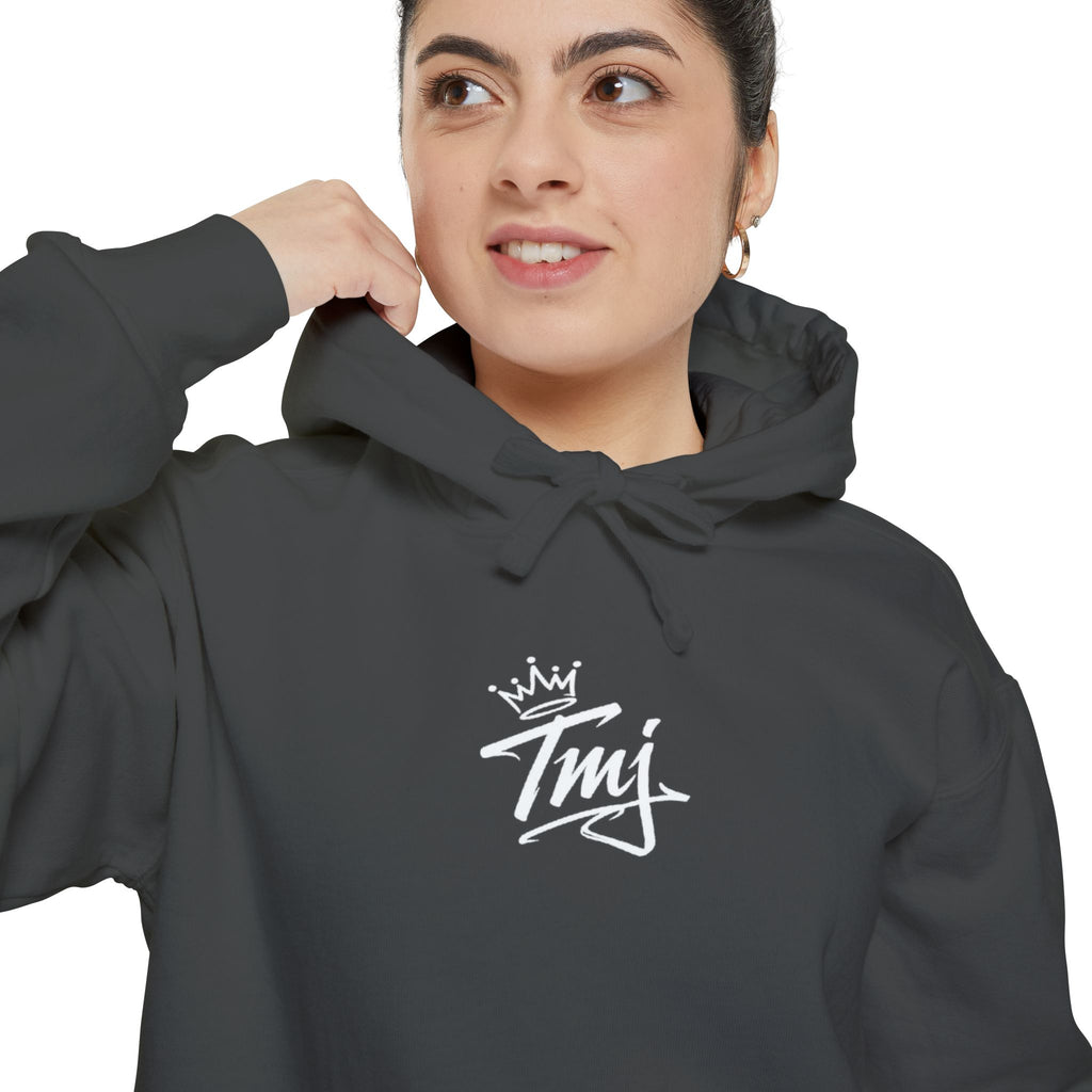 PENGU Penguin Threads Hoodie — Minimal "TMJ" Chest Graphic