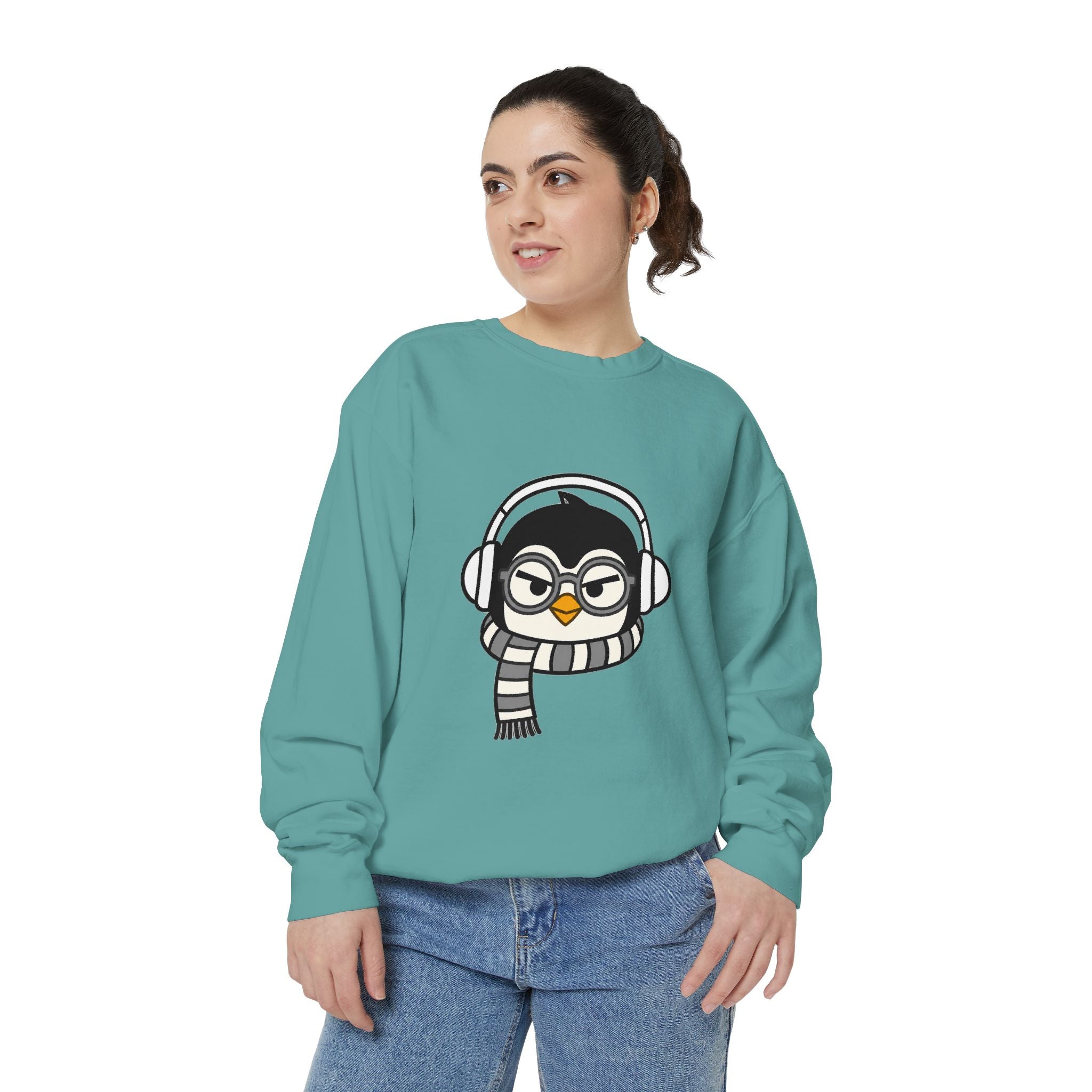 PENGU Garment-Dyed Sweatshirt