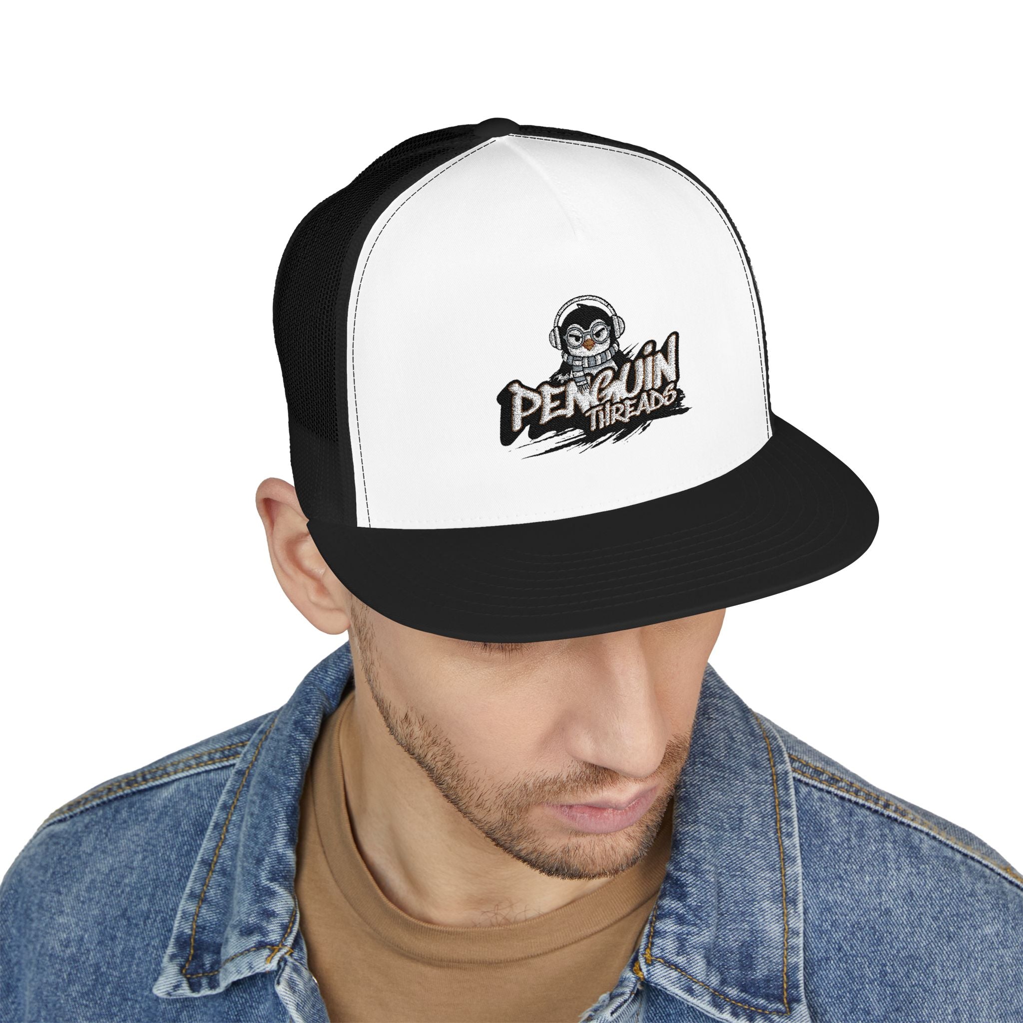 PENGU Panel Trucker Cap