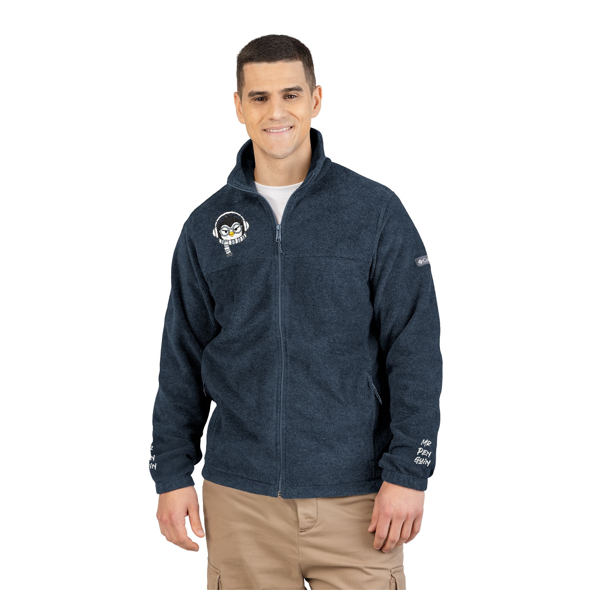 PENGU Columbia Fleece Jacket (Embroidery)