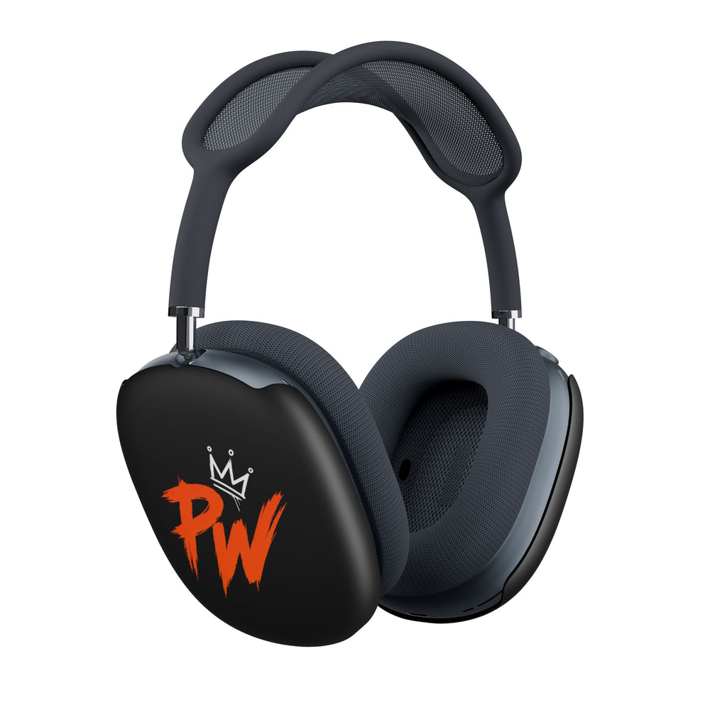 PENGU AirPod Max Case — Black PW Logo Protective Earcup Covers