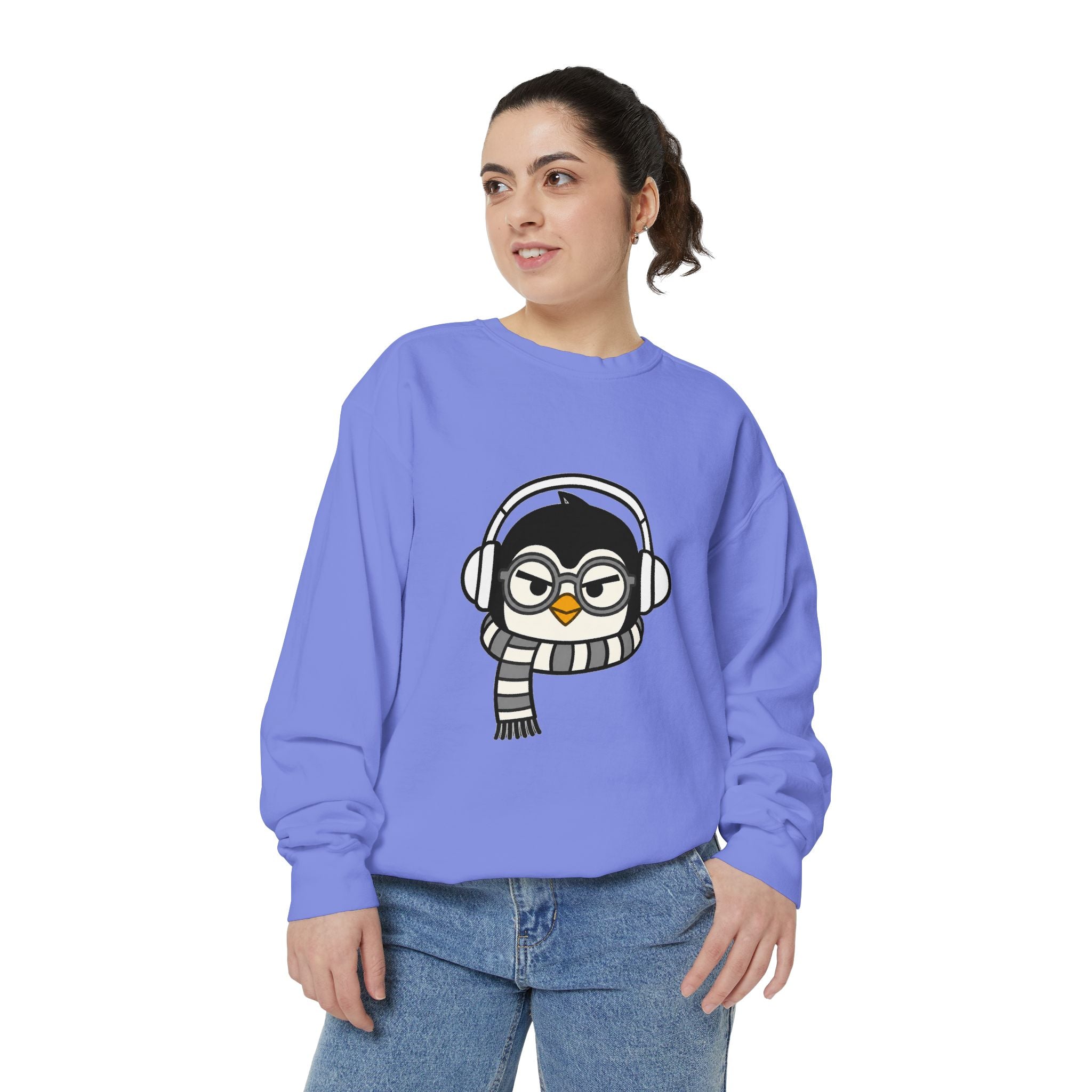 PENGU Garment-Dyed Sweatshirt