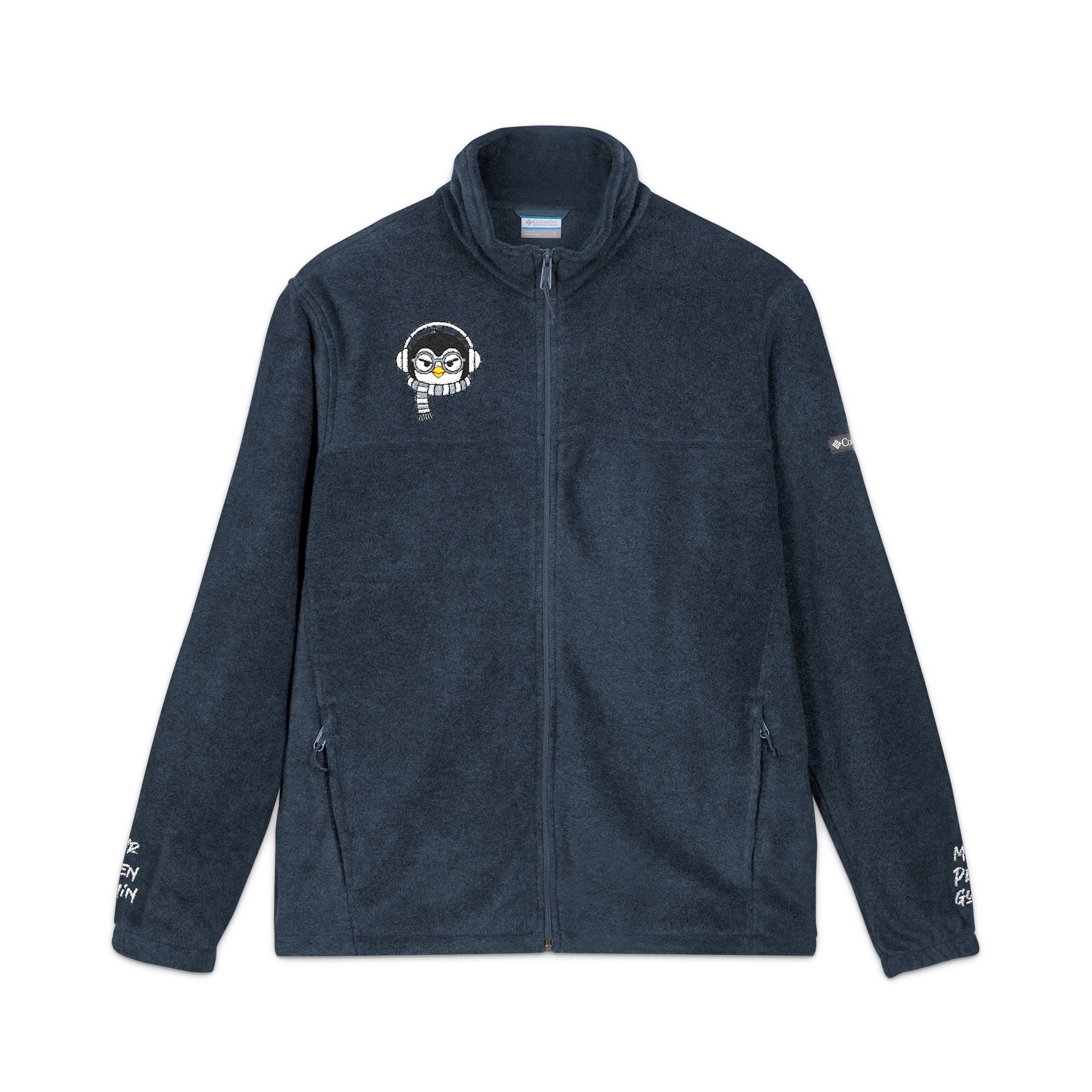 PENGU Columbia Fleece Jacket (Embroidery)