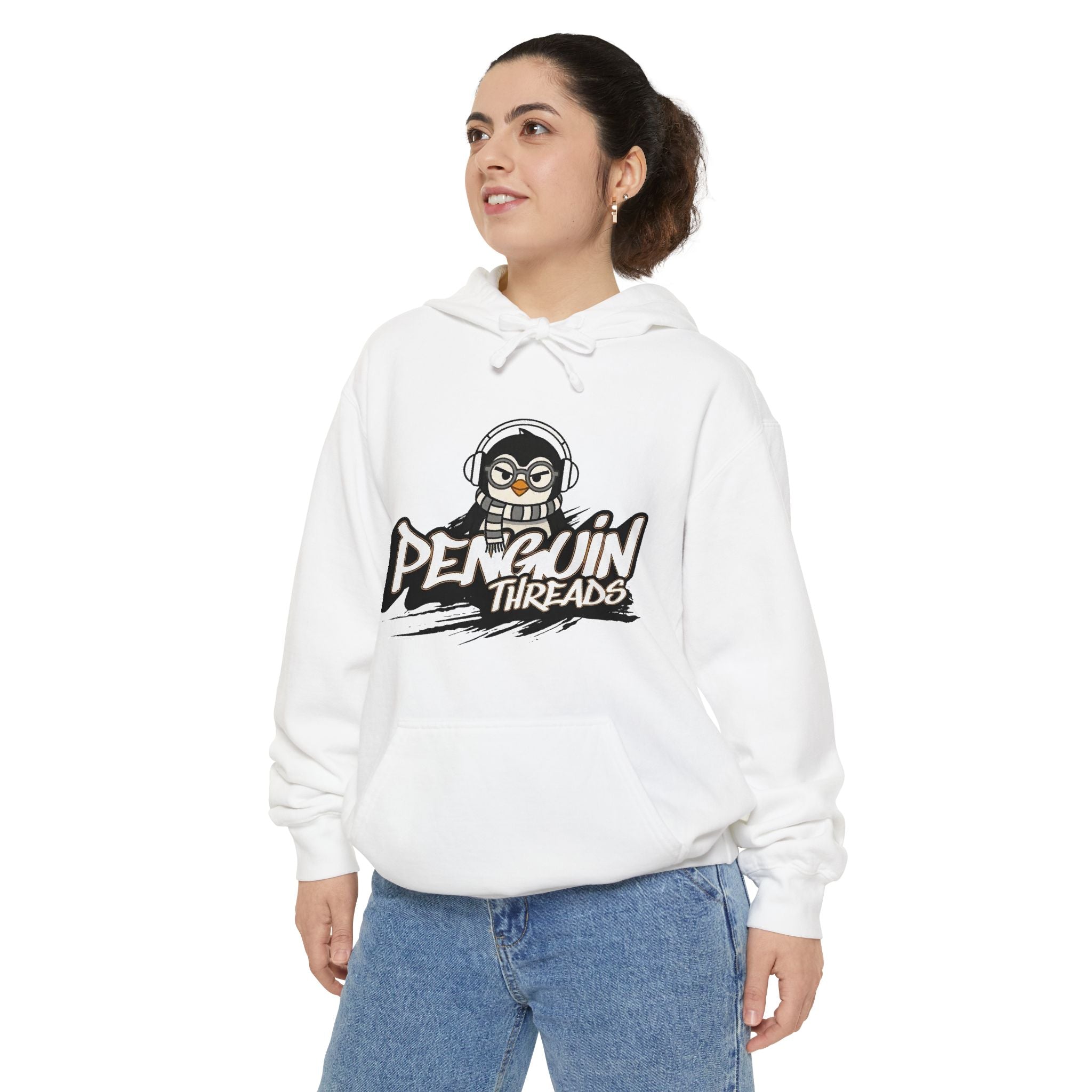 PENGU "Penguin Threads" Hoodie — Retro Pullover