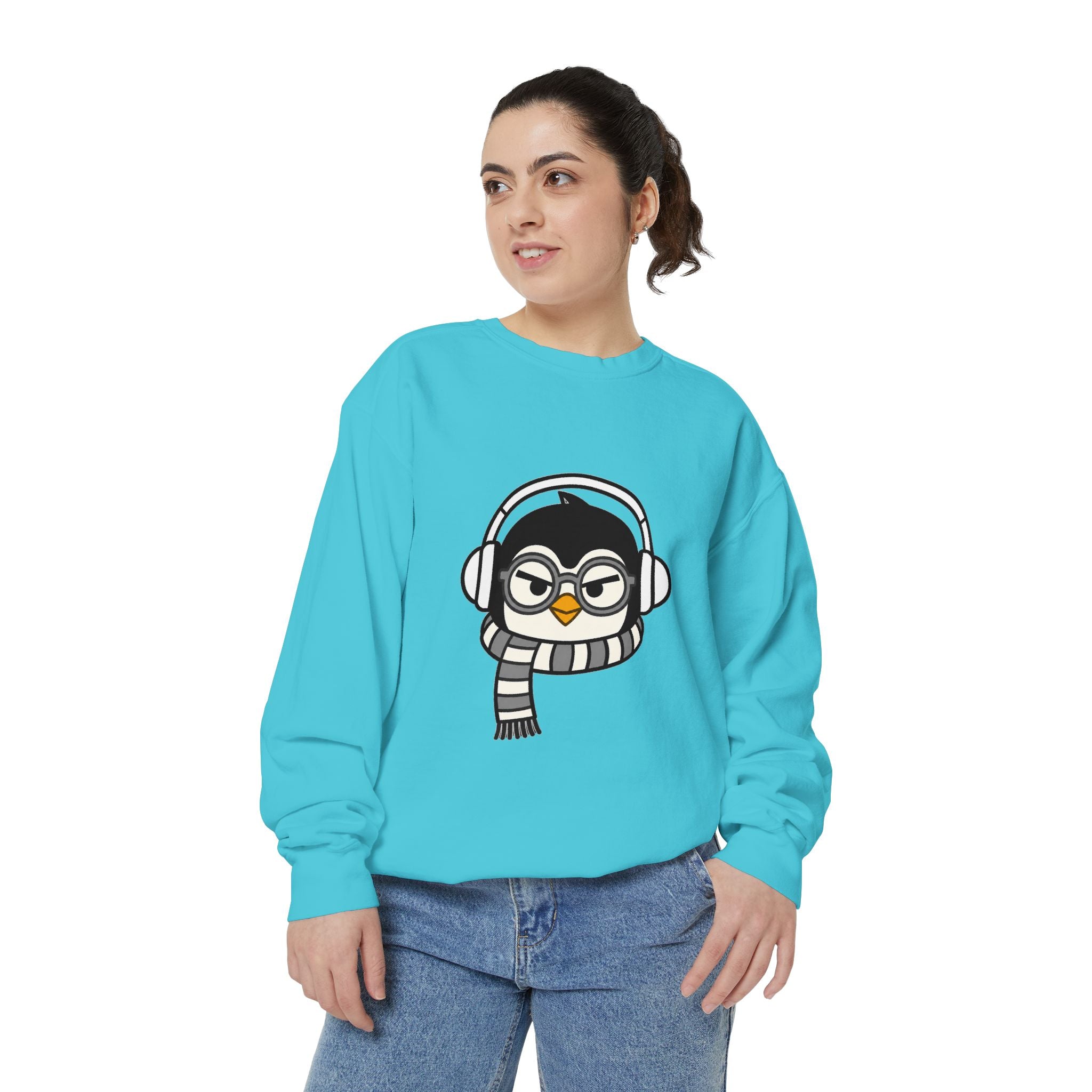 PENGU Garment-Dyed Sweatshirt