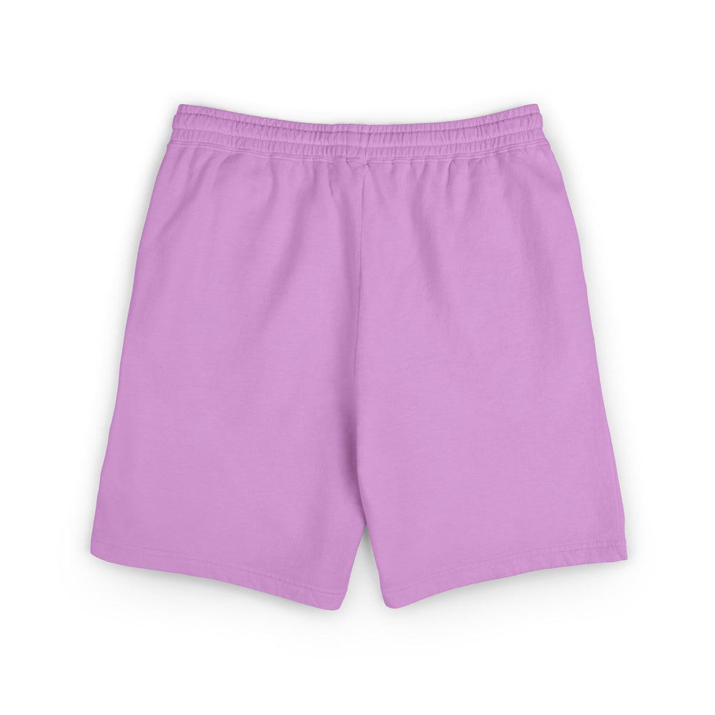 PENGU Penguin Threads Fleece Sweat Shorts – Casual Garment-Dyed Lounge Shorts with Logo