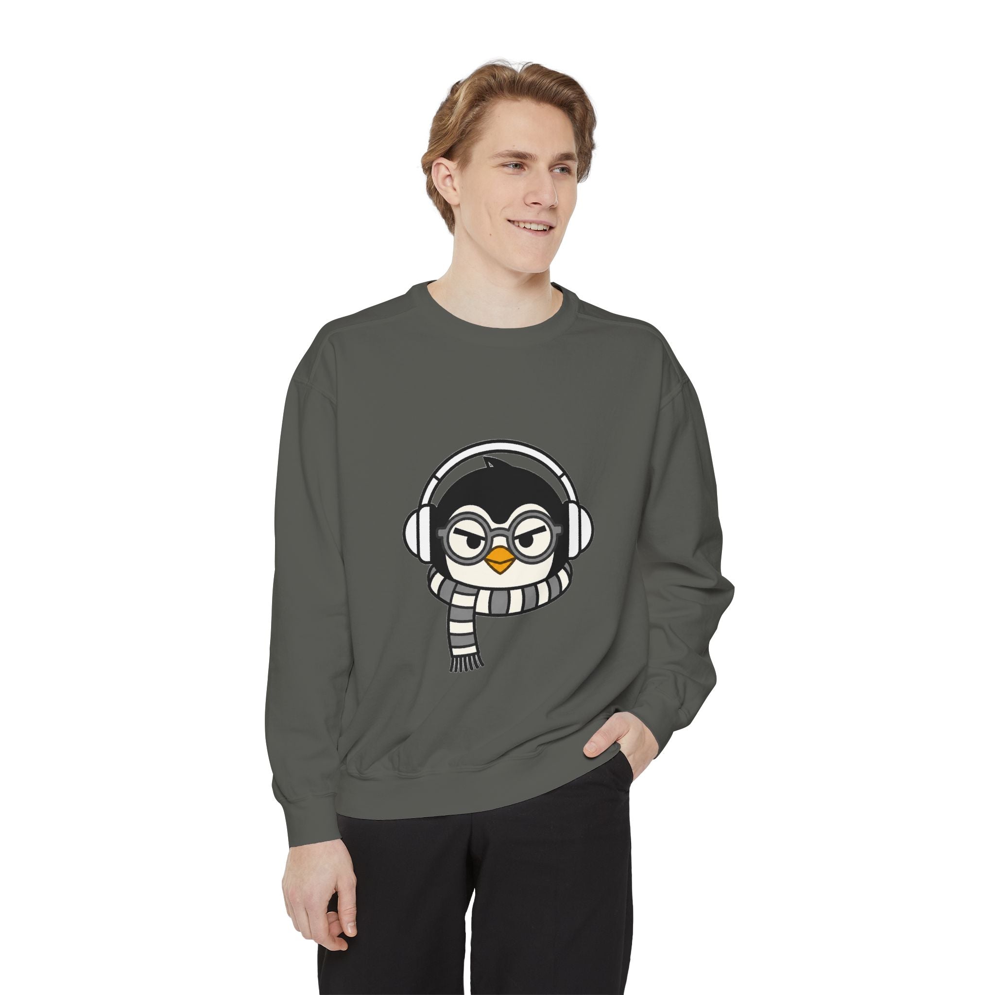 PENGU Garment-Dyed Sweatshirt