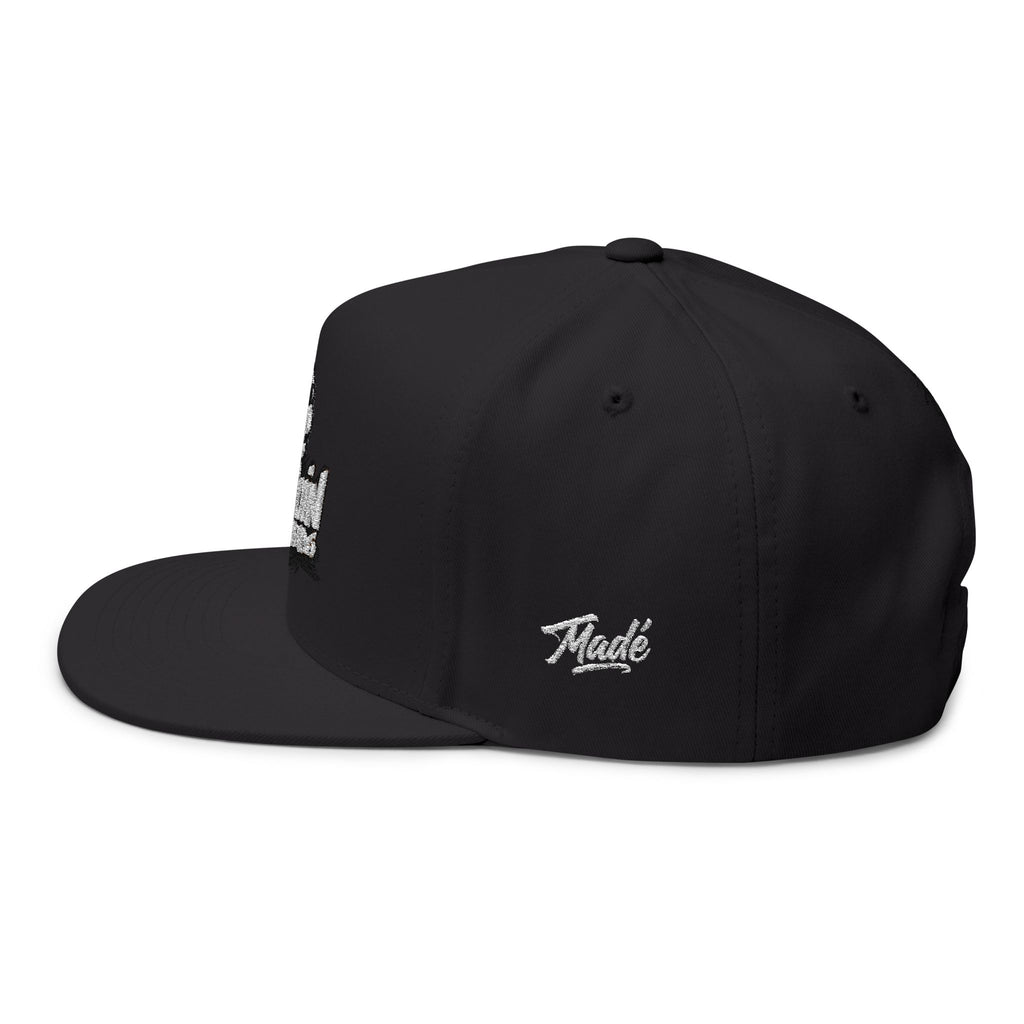 PENGU Penguin Threads Embroidered Flat Bill Cap