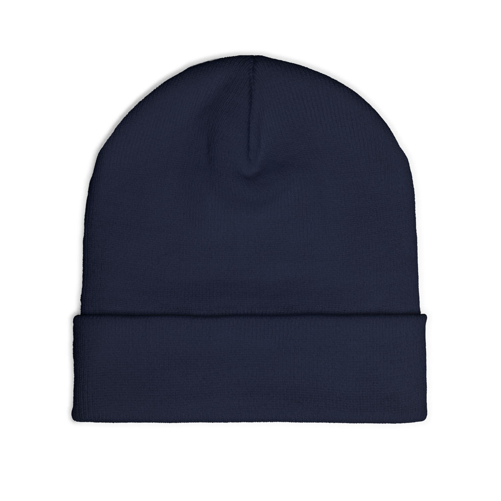 Embroidered PENGU Beanie - 'Penguin Threads' Knit Winter Hat