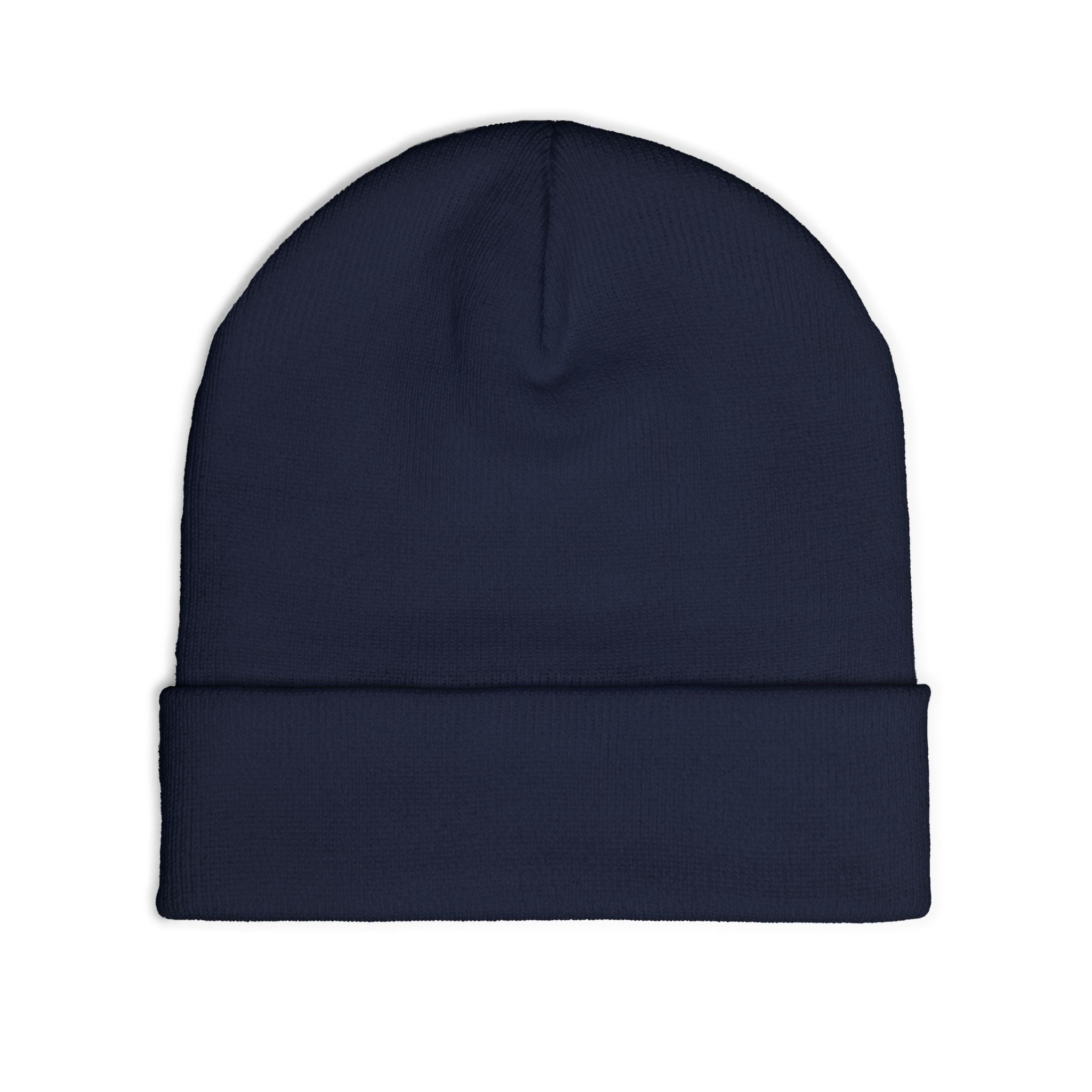 Embroidered PENGU Beanie - 'Penguin Threads' Knit Winter Hat