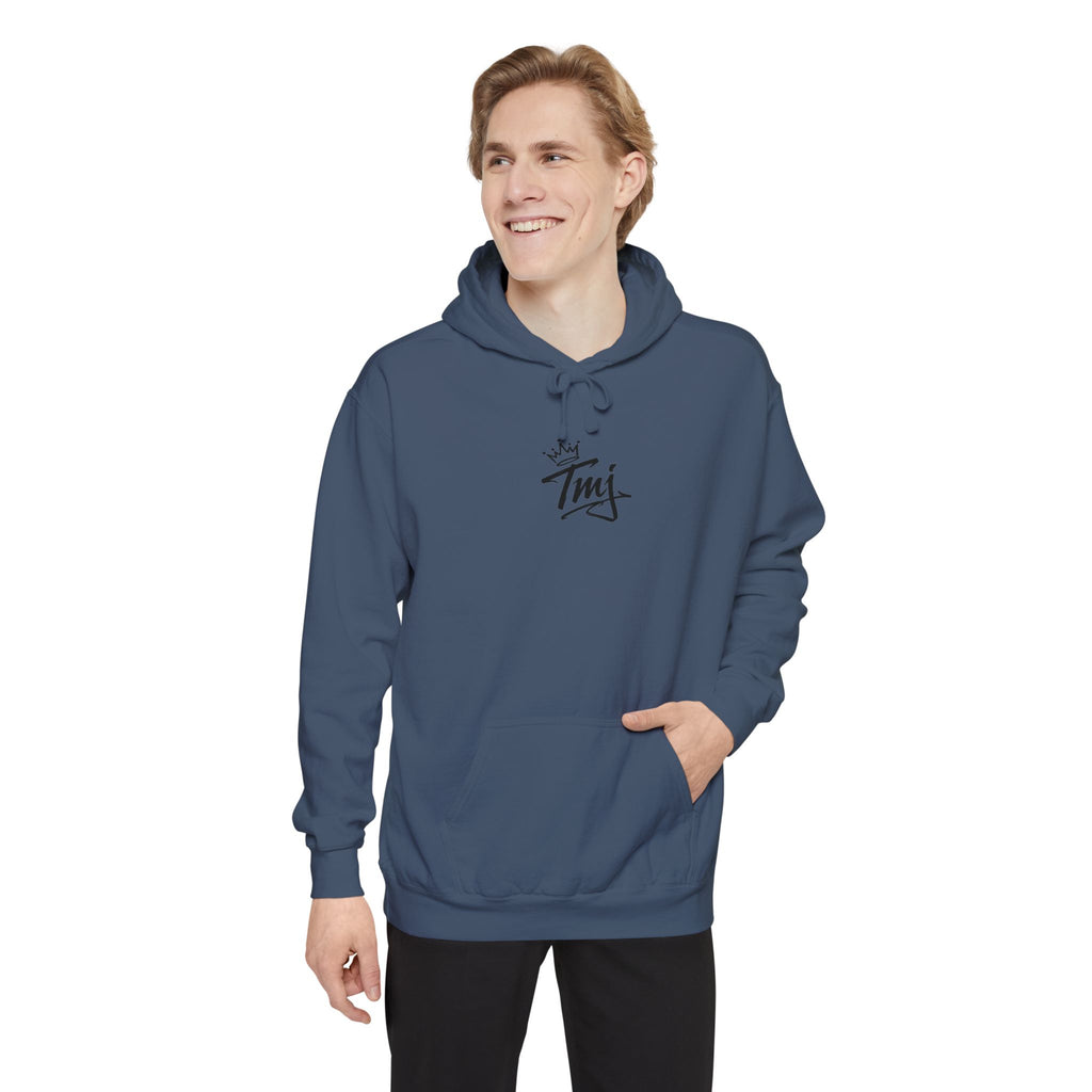 PENGU Penguin Threads Hoodie — Minimal "TMJ" Chest Graphic