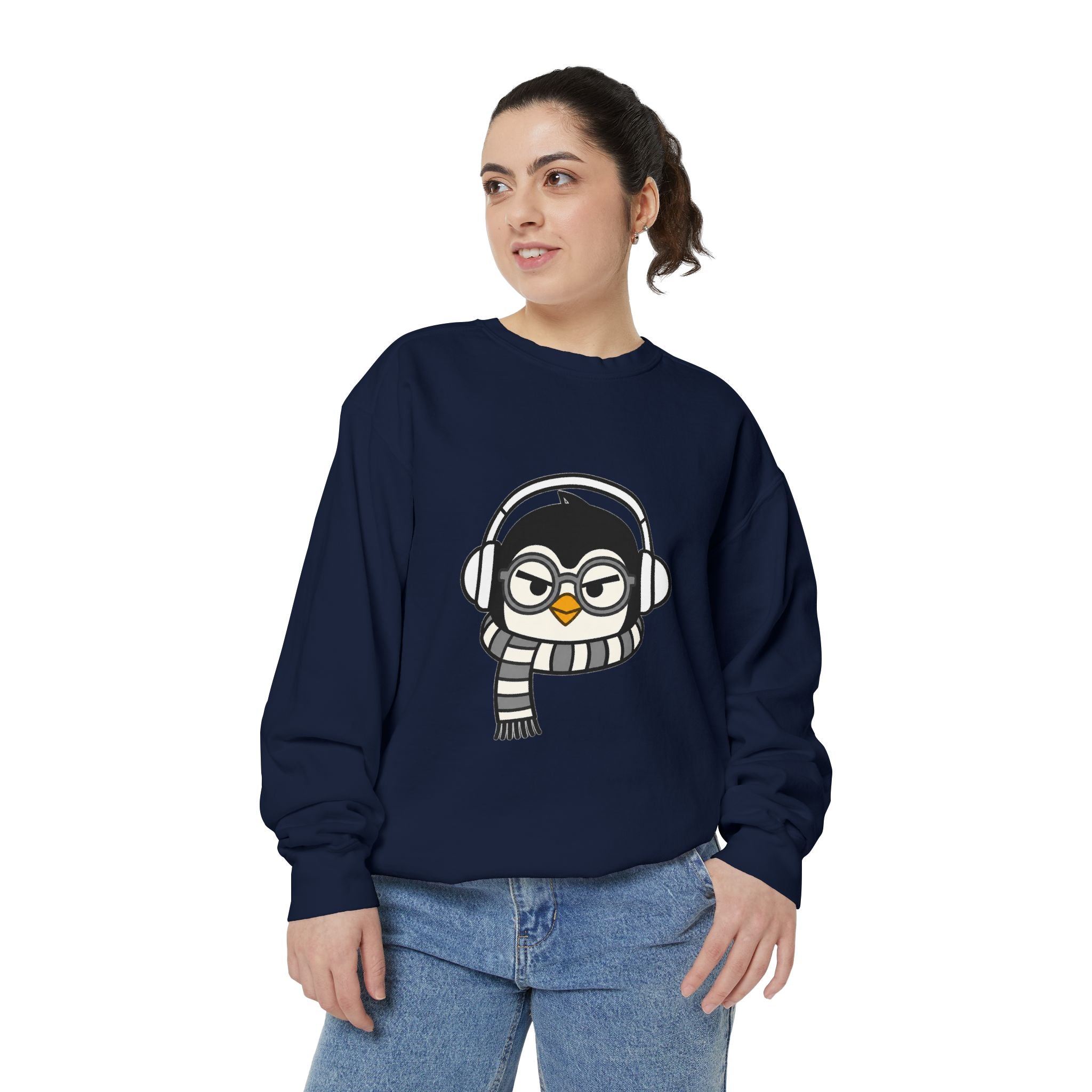 PENGU Garment-Dyed Sweatshirt