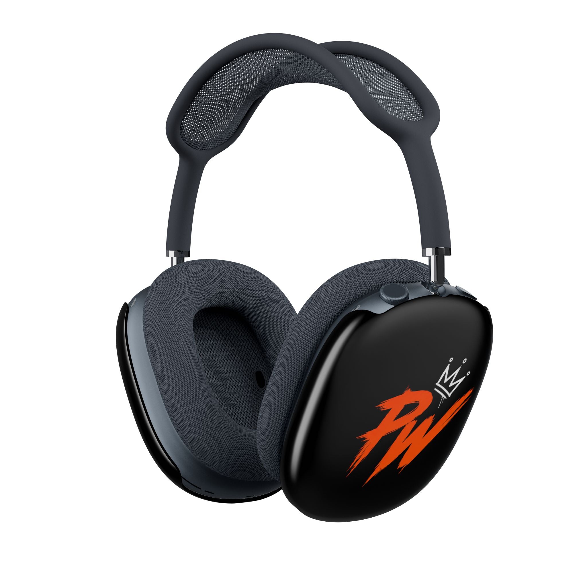 PENGU AirPod Max Case — Black PW Logo Protective Earcup Covers