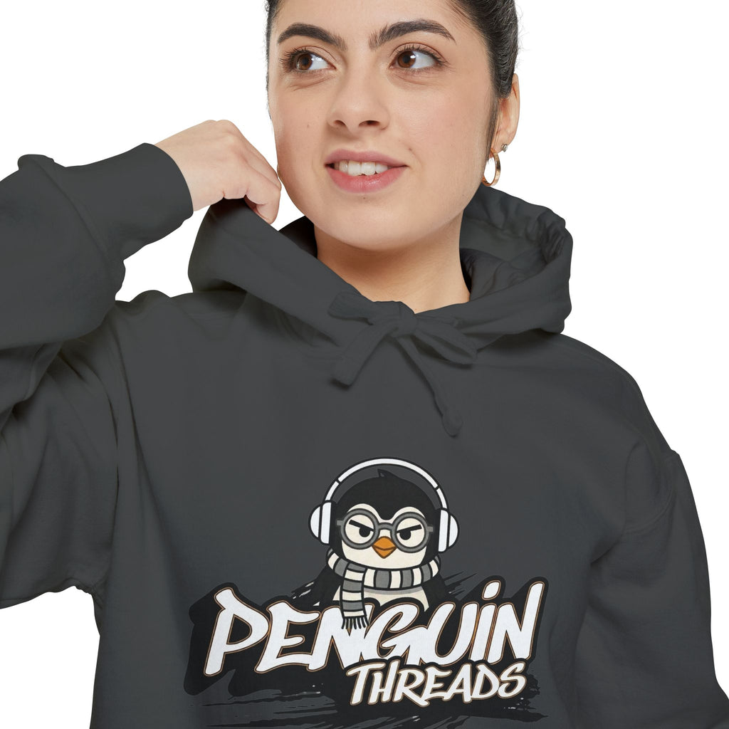 PENGU "Penguin Threads" Hoodie — Retro Pullover