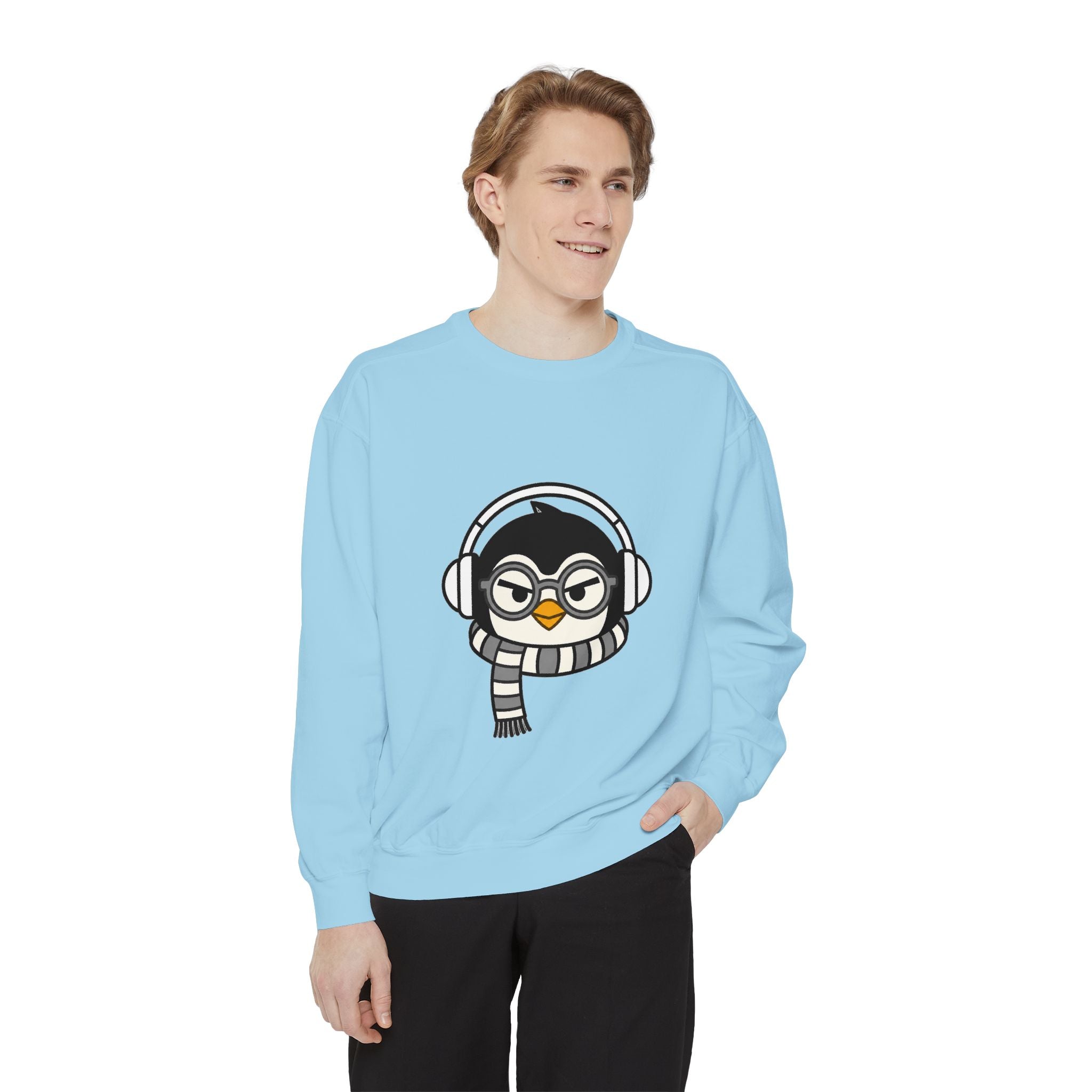 PENGU Garment-Dyed Sweatshirt