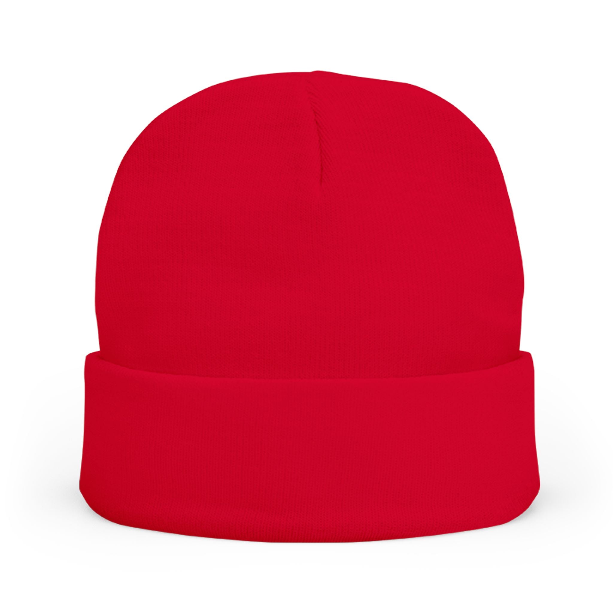Embroidered PENGU Beanie - 'Penguin Threads' Knit Winter Hat