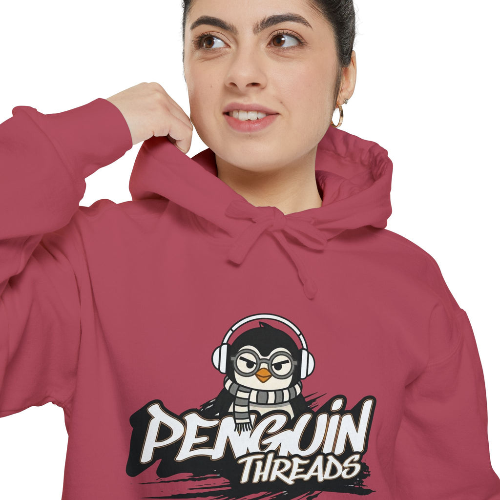 PENGU "Penguin Threads" Hoodie — Retro Pullover