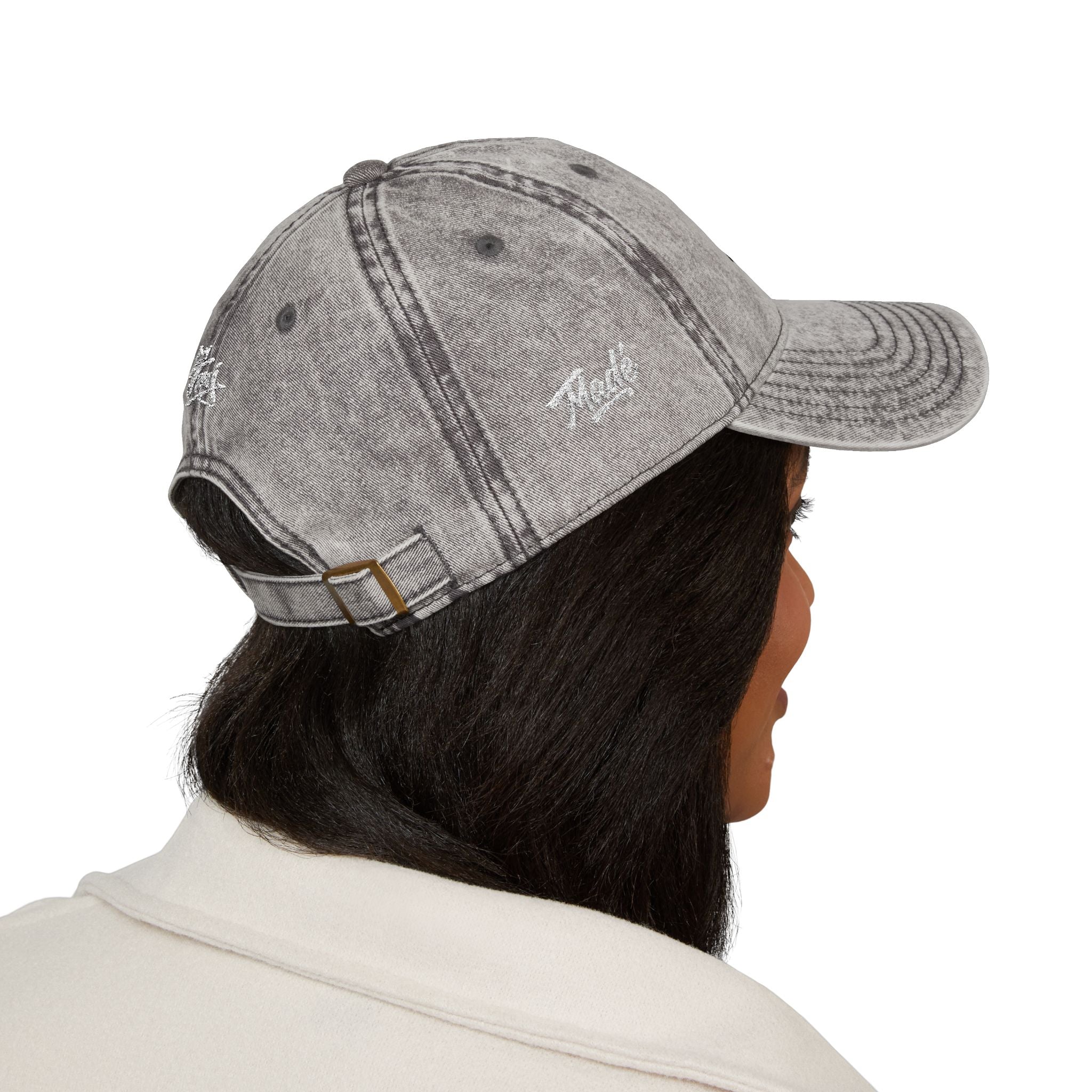 PENGU Vintage Embroidered Baseball Cap — 'Penguin Threads' Logo