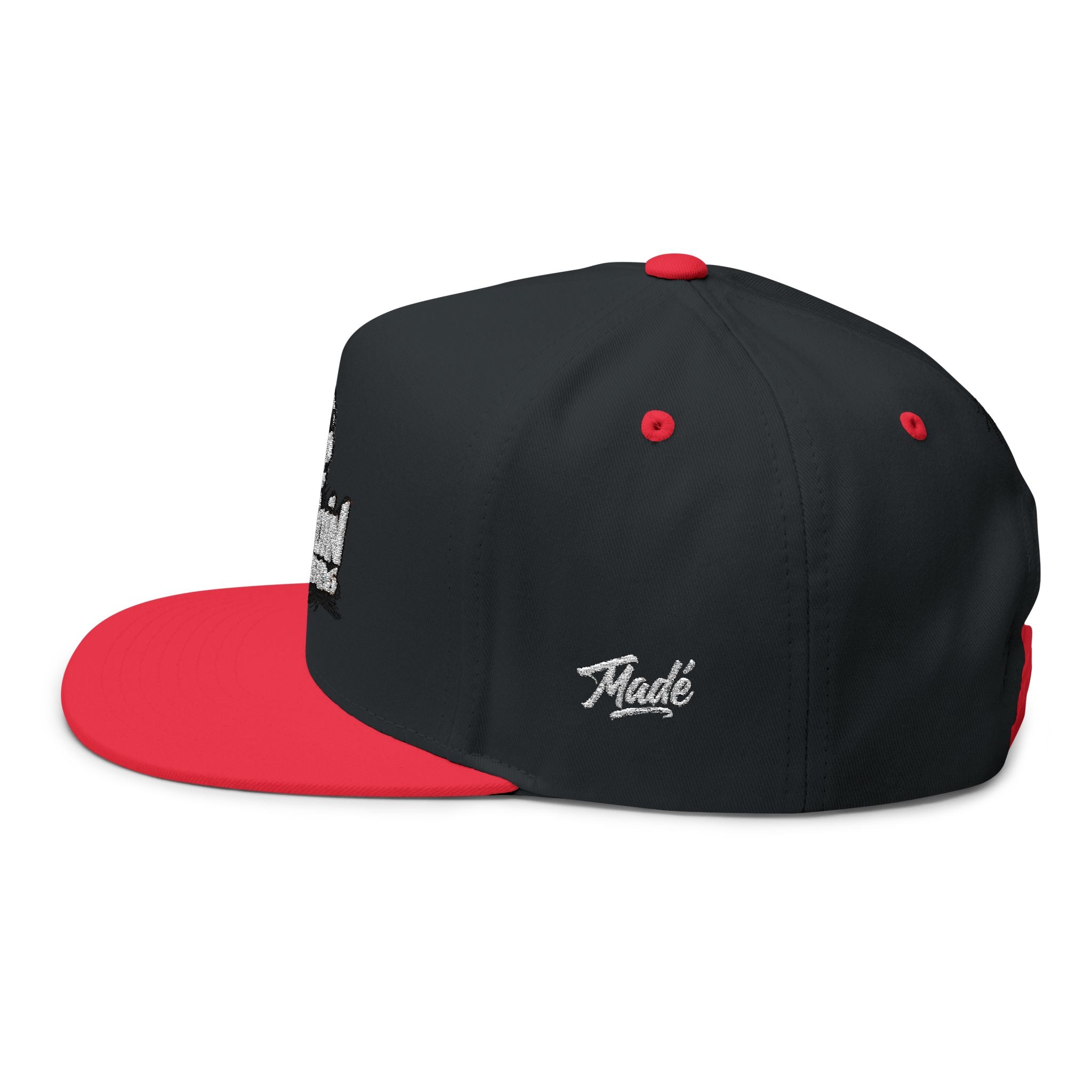 PENGU Penguin Threads Embroidered Flat Bill Cap