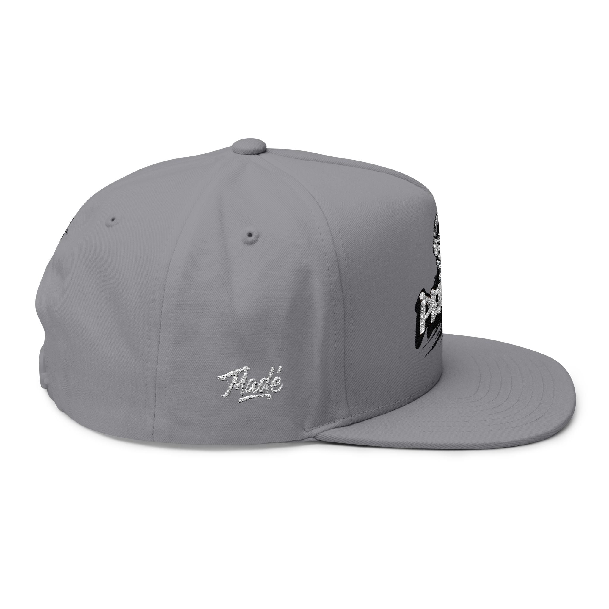PENGU Penguin Threads Embroidered Flat Bill Cap