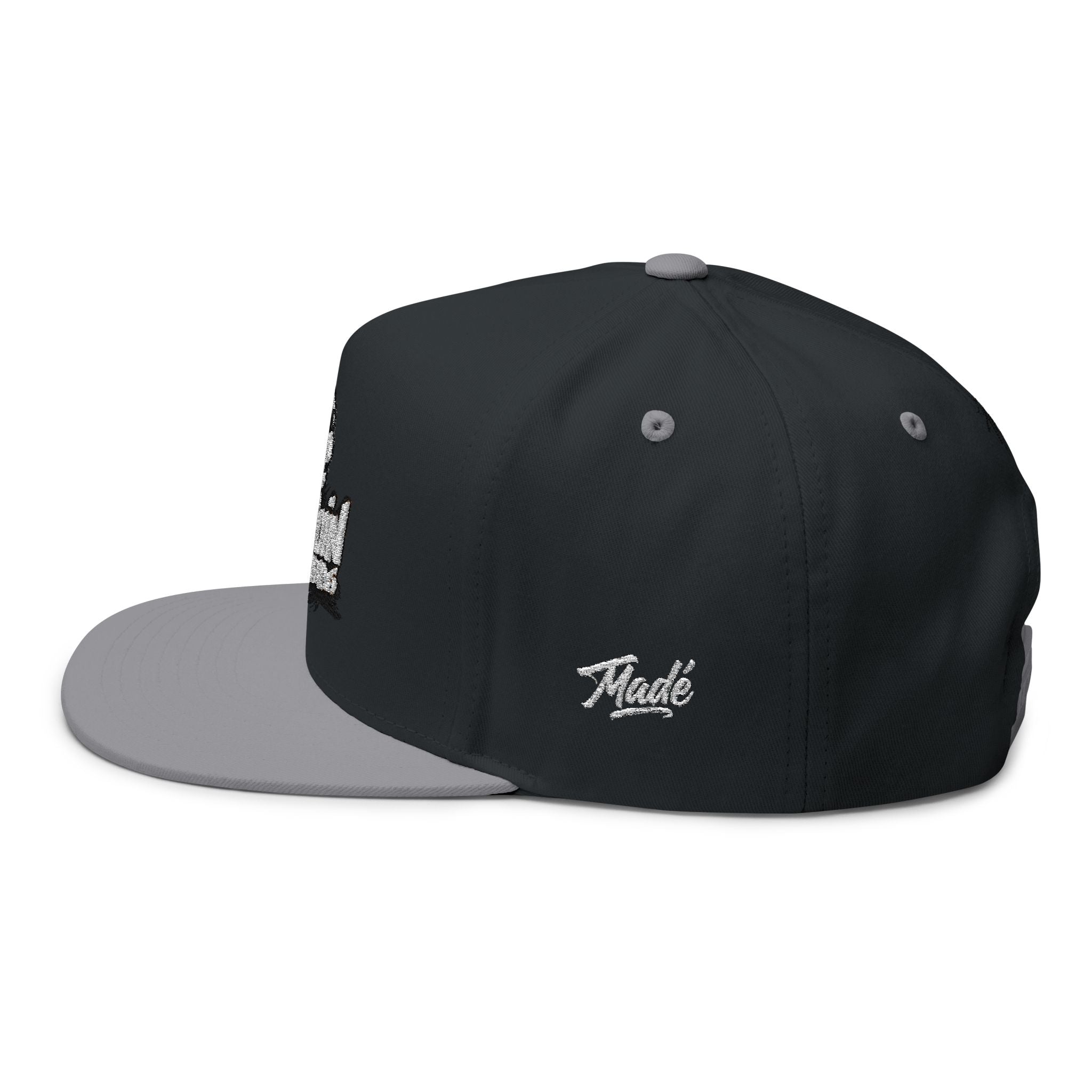 PENGU Penguin Threads Embroidered Flat Bill Cap