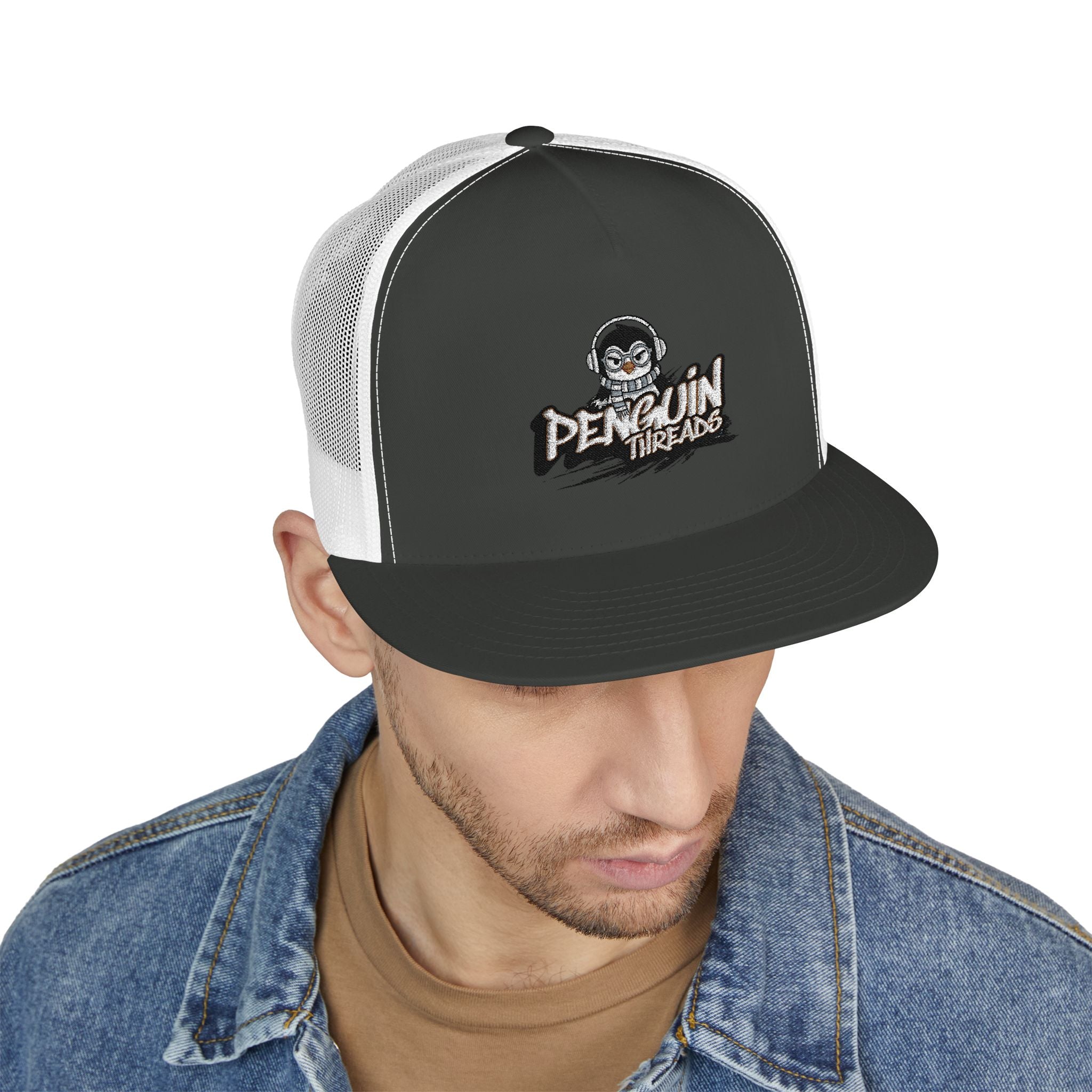 PENGU Panel Trucker Cap