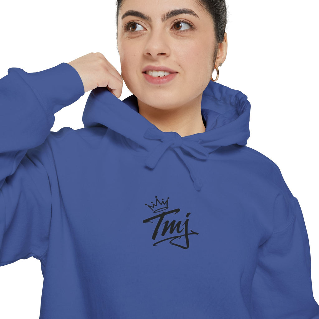 PENGU Penguin Threads Hoodie — Minimal "TMJ" Chest Graphic