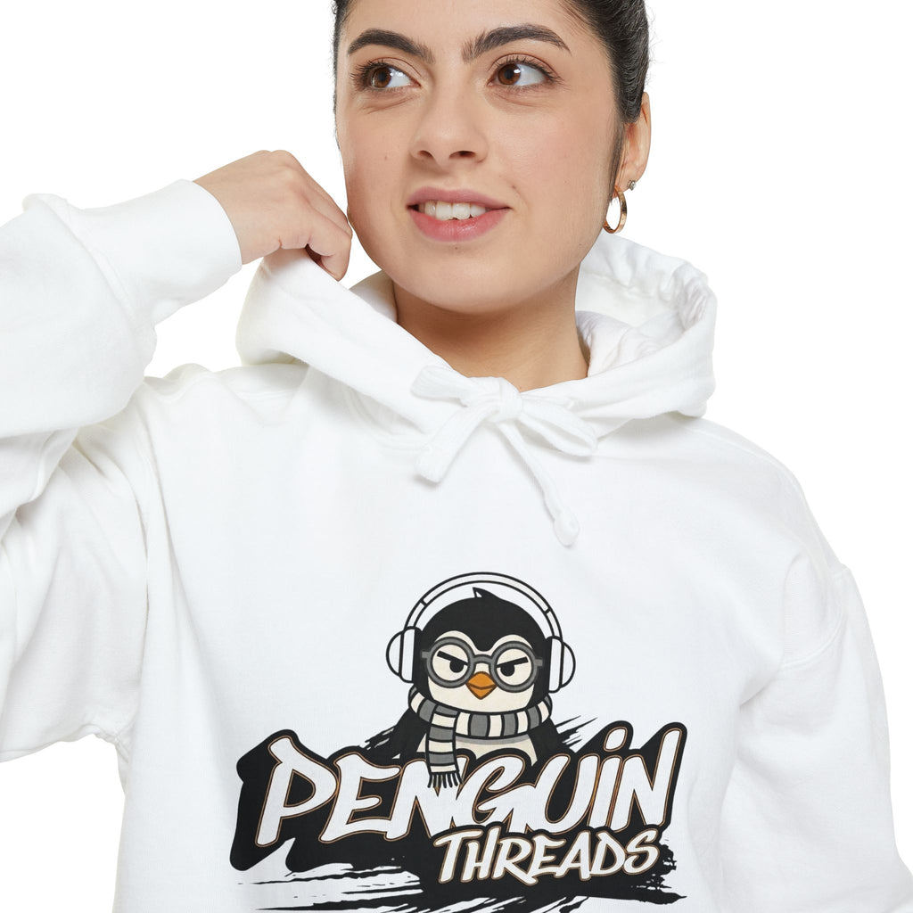 PENGU "Penguin Threads" Hoodie — Retro Pullover