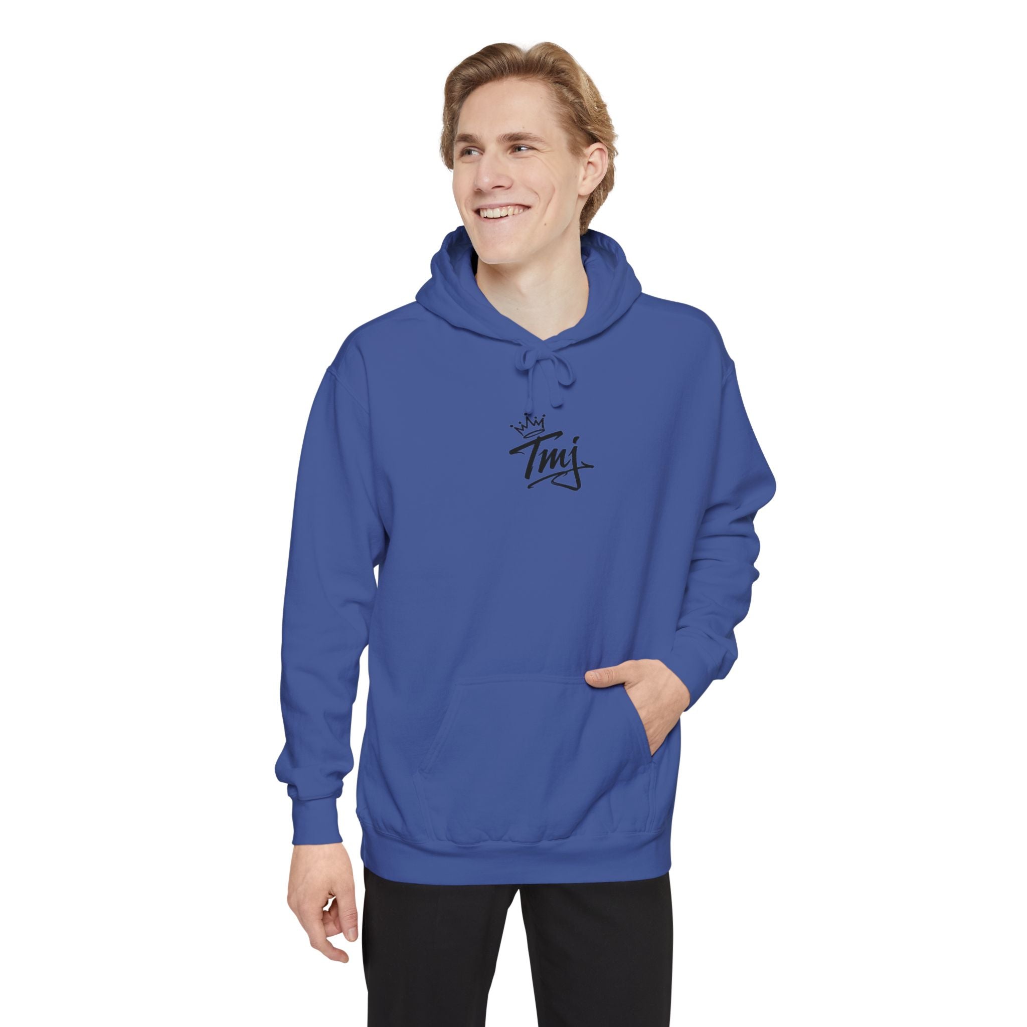 PENGU Penguin Threads Hoodie — Minimal "TMJ" Chest Graphic