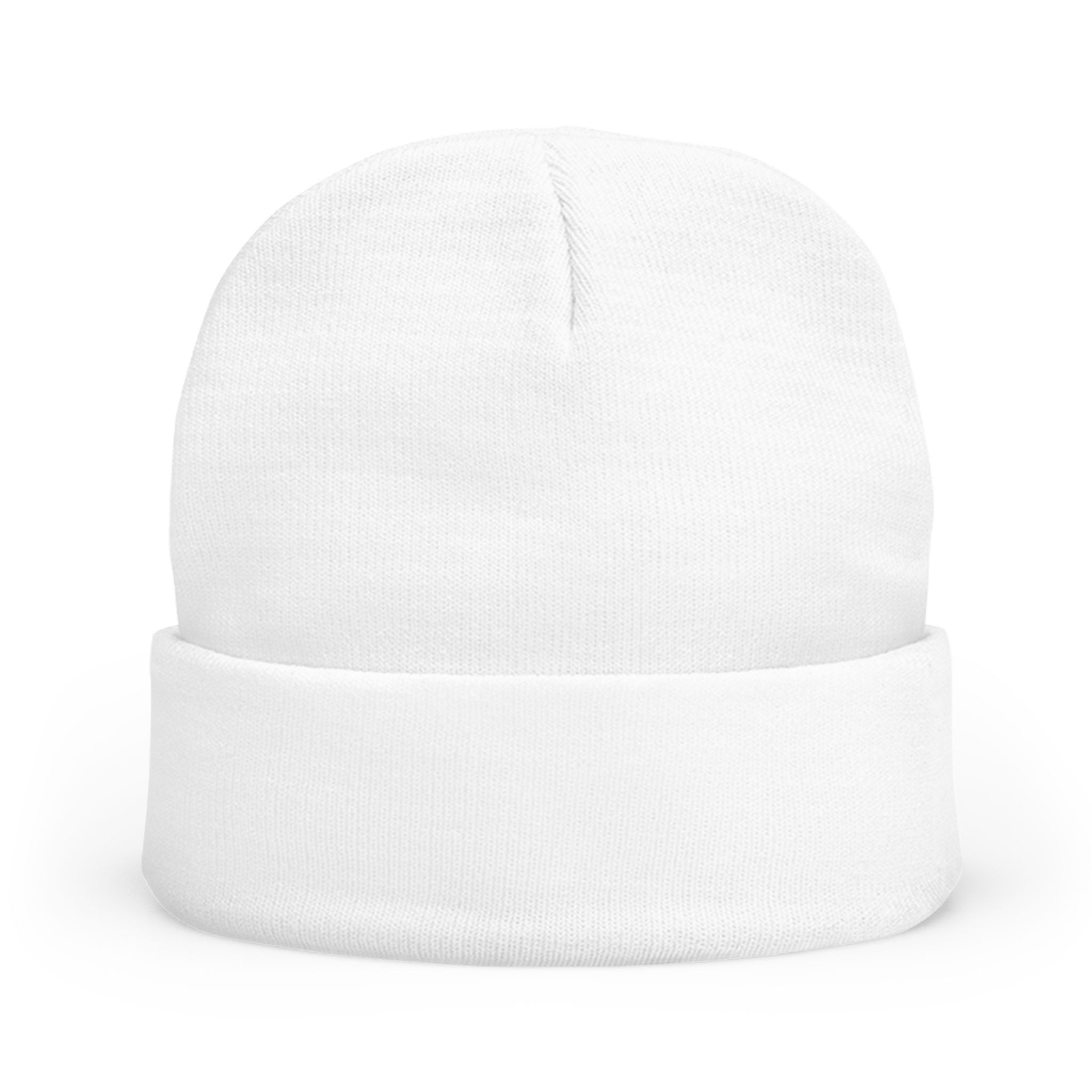 Embroidered PENGU Beanie - 'Penguin Threads' Knit Winter Hat