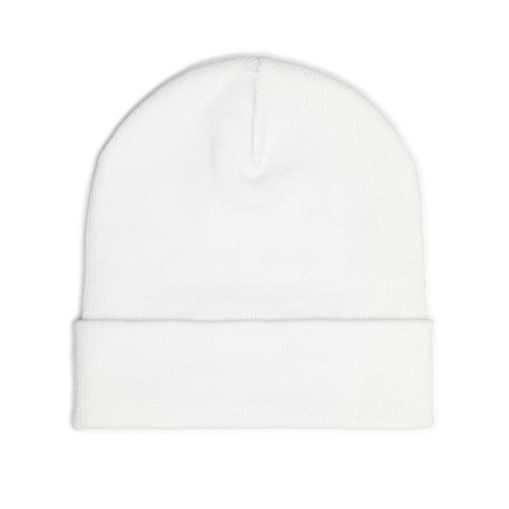 Embroidered PENGU Beanie - 'Penguin Threads' Knit Winter Hat