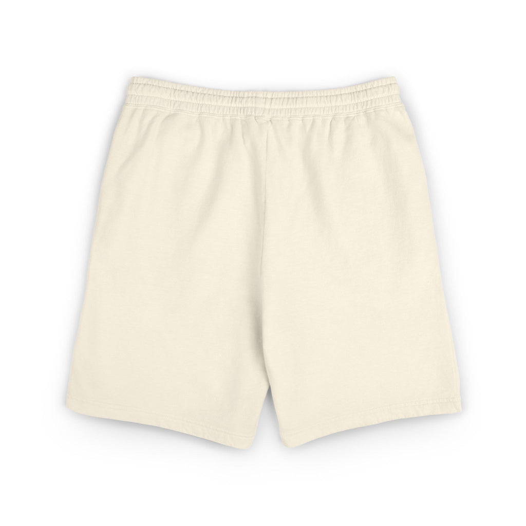 PENGU Penguin Threads Fleece Sweat Shorts – Casual Garment-Dyed Lounge Shorts with Logo