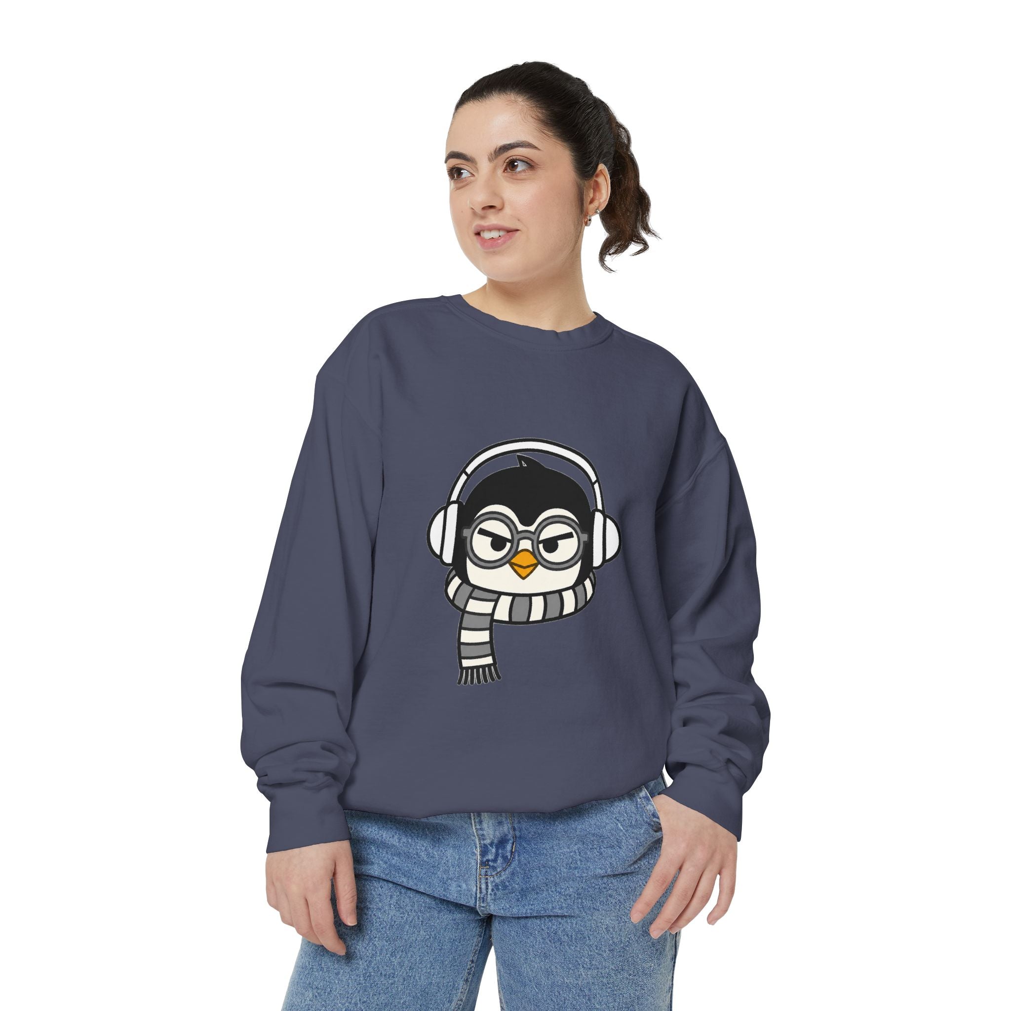 PENGU Garment-Dyed Sweatshirt