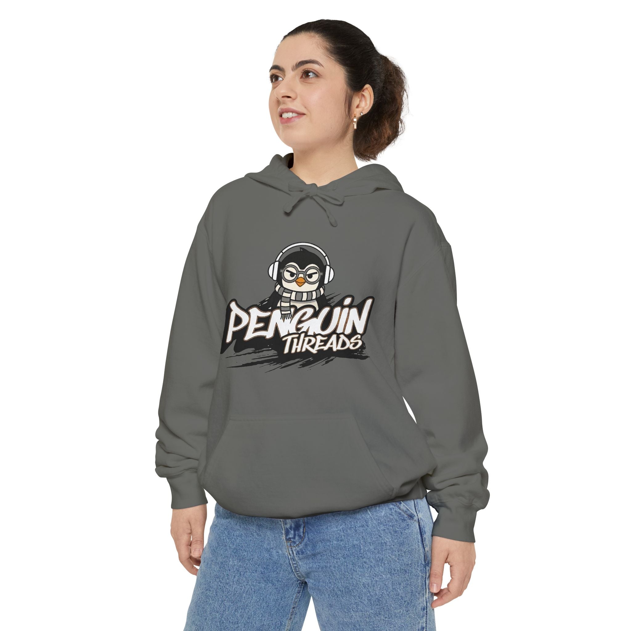 PENGU "Penguin Threads" Hoodie — Retro Pullover