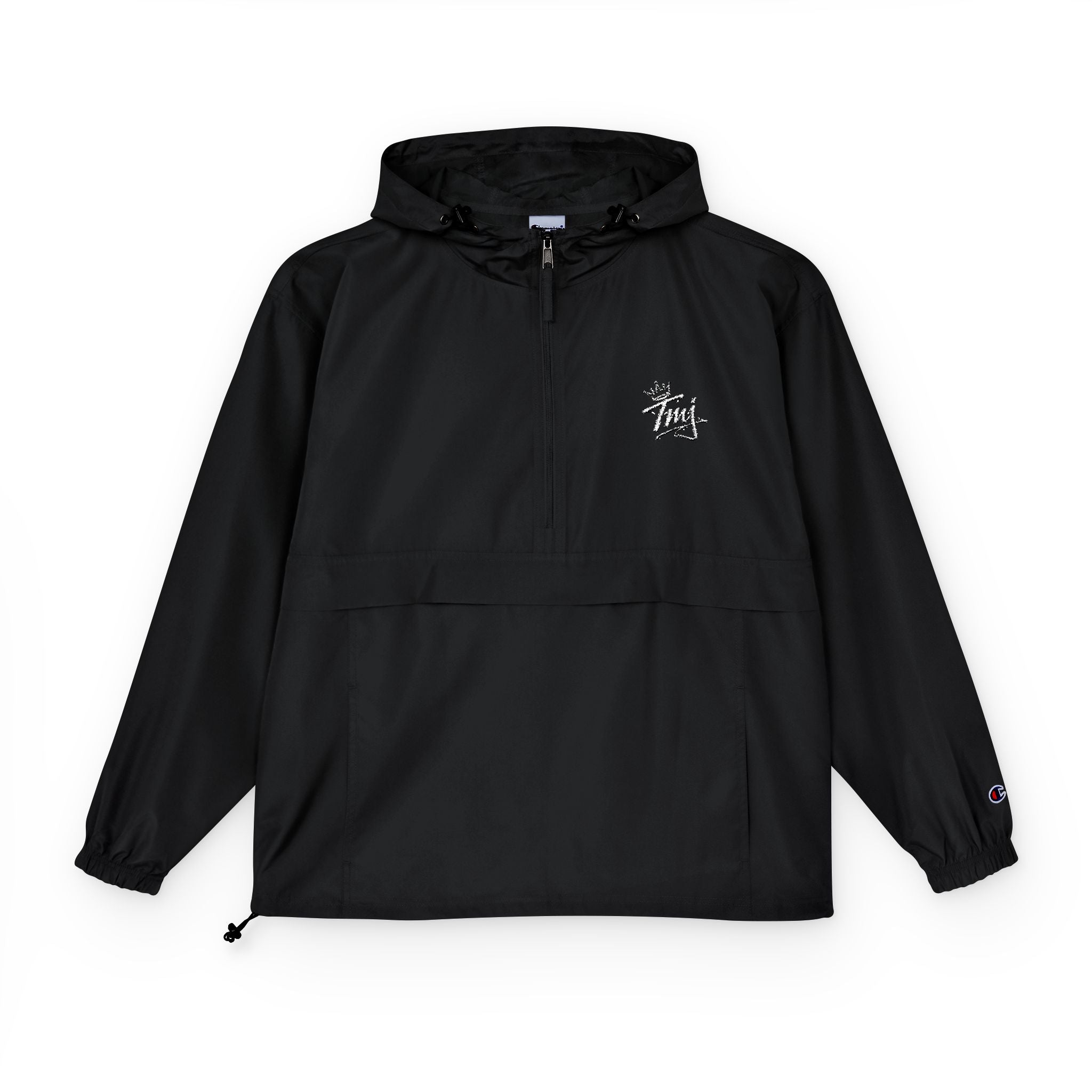 PENGU Champion Packable Anorak Jacket With 'TMJ' Crest