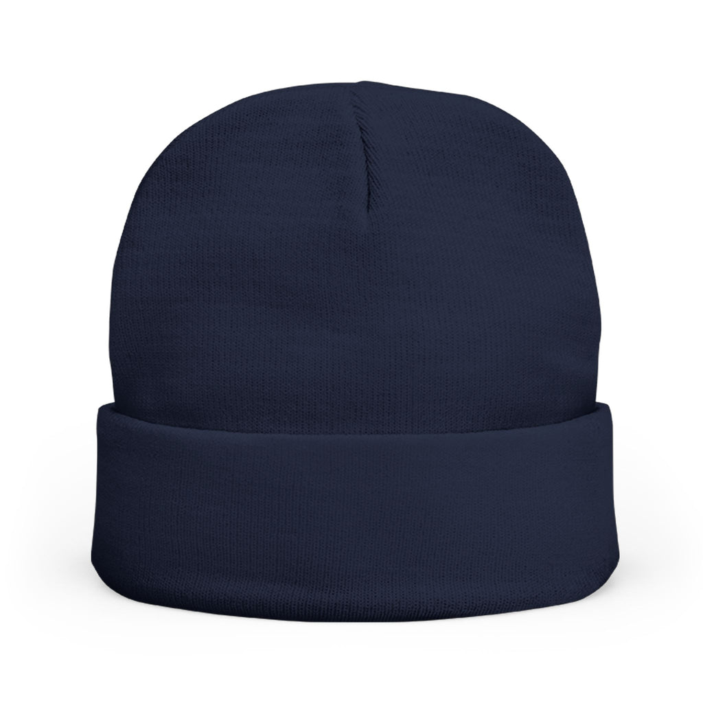 Embroidered PENGU Beanie - 'Penguin Threads' Knit Winter Hat