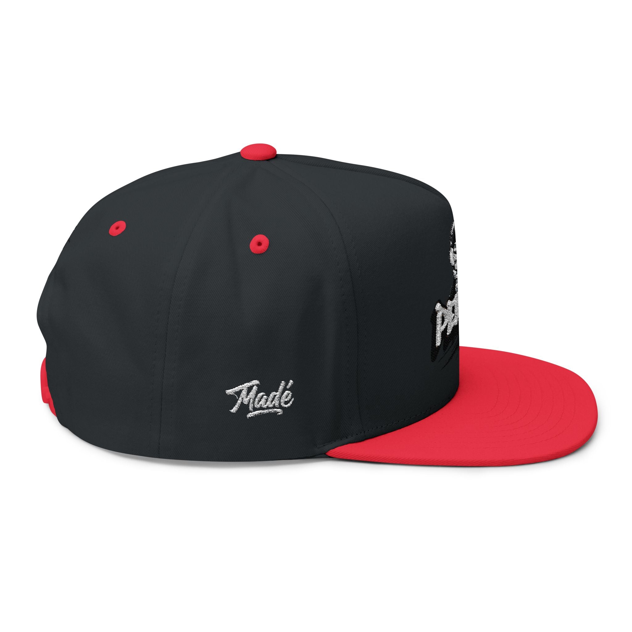 PENGU Penguin Threads Embroidered Flat Bill Cap