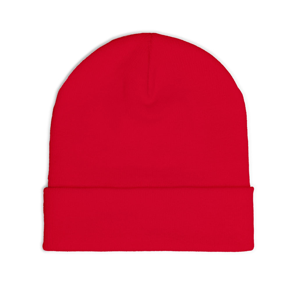 Embroidered PENGU Beanie - 'Penguin Threads' Knit Winter Hat